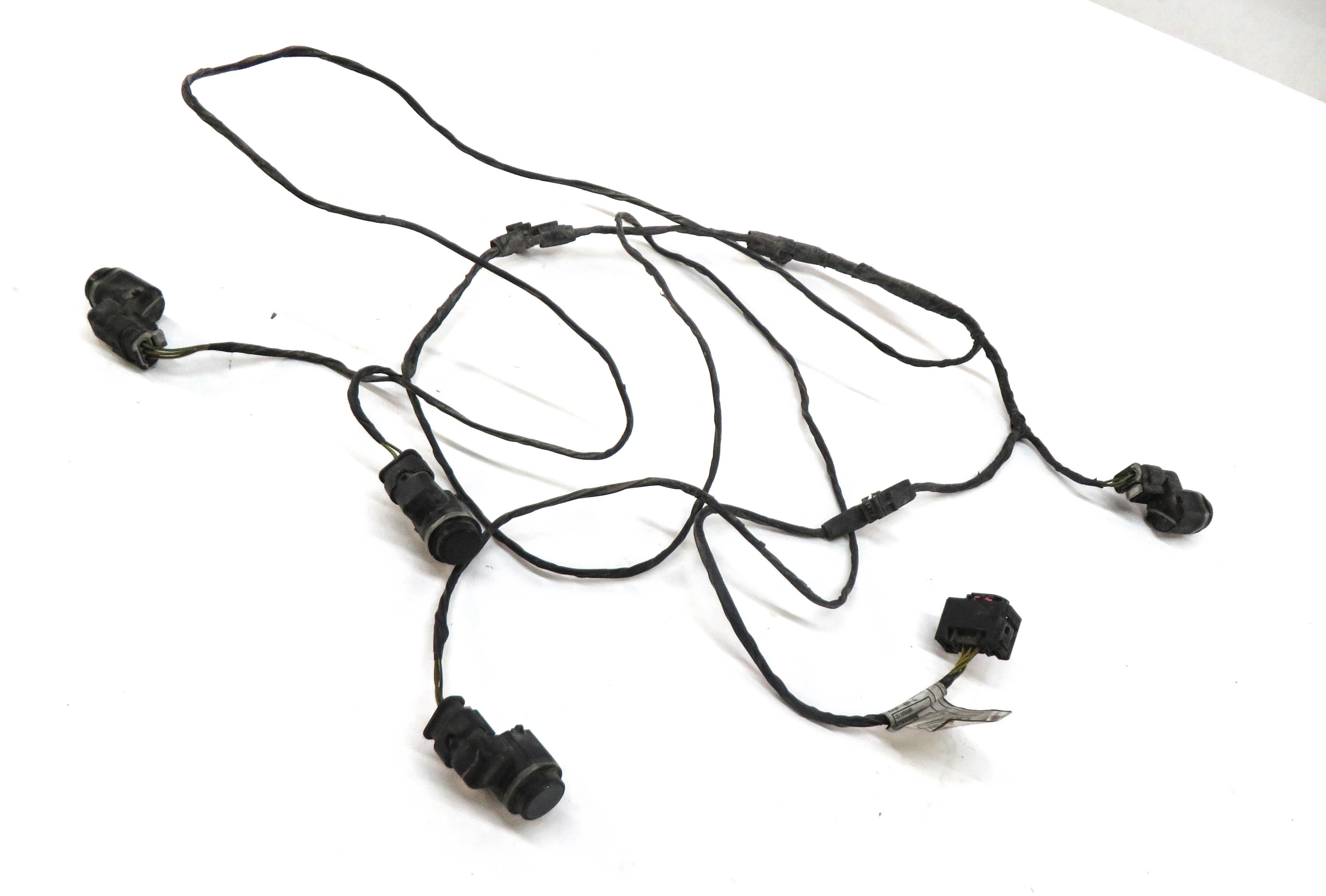2013 BMW X5 (E70) REAR PDC PARK DISTANCE SENSOR SET w/ HARNESS (PLATINUM GRAY) — exact item pictured