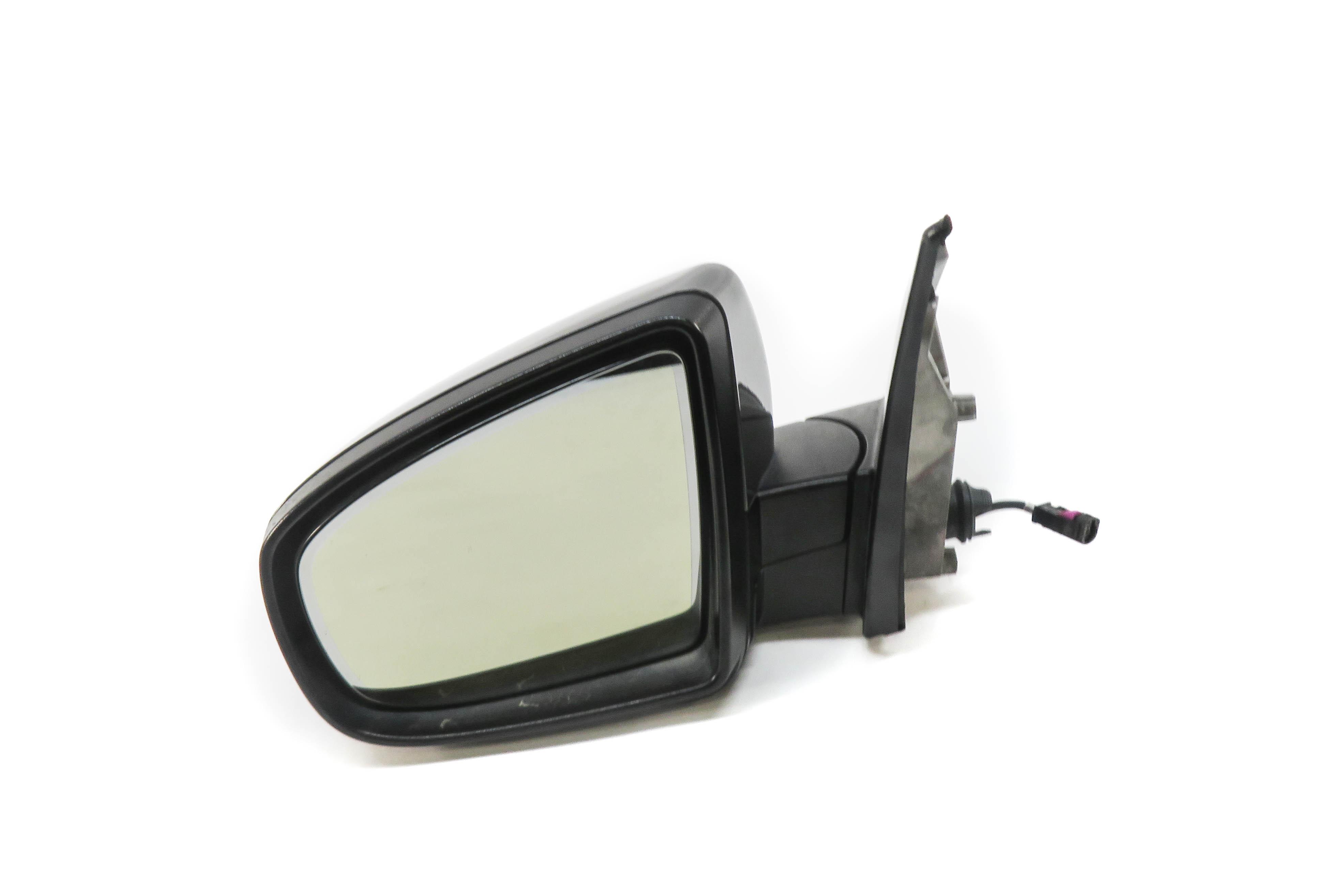 10-13 BMW X5 (E70) LEFT P-FOLD AUTODIM CAMERA HEATED DOOR MIRROR (PLATINUM GRAY) — exact item pictured