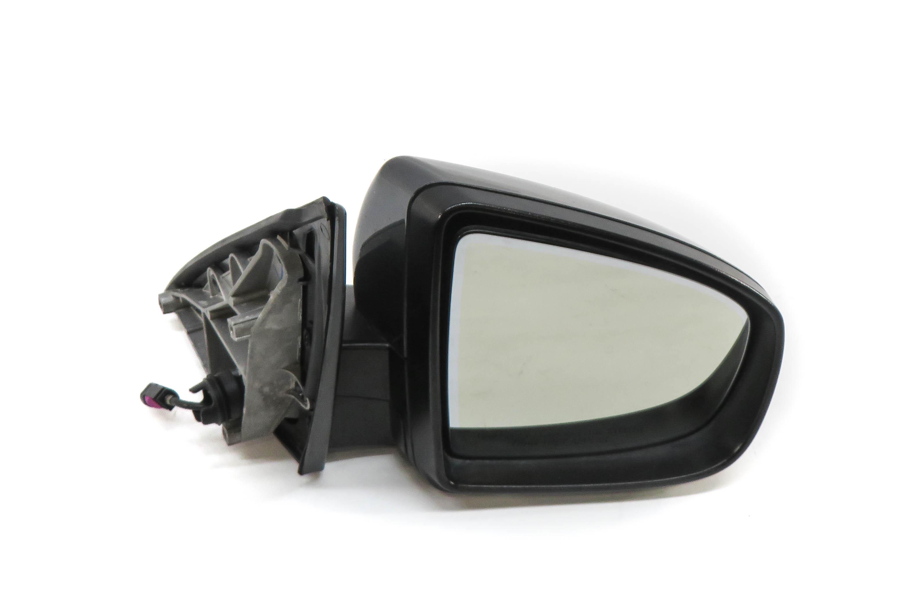 2010-2013 BMW X5 (E70) RIGHT P-FOLD AUTODIM CAMERA HEATED DOOR MIRROR (GRAY A68) — exact item pictured