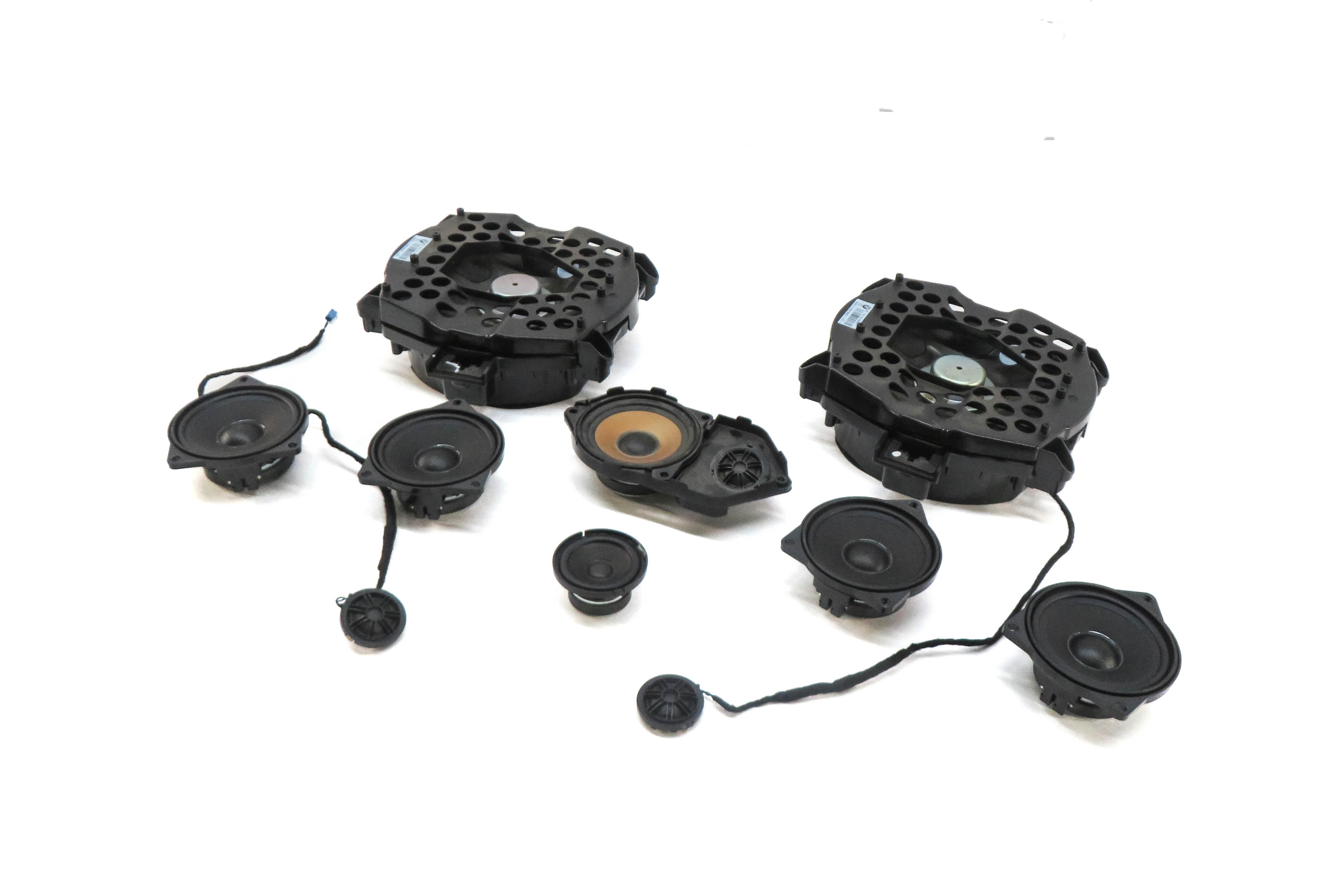 2013 BMW X5 (E70) RADIO STEREO AUDIO SUB SUBWOOFER TWEETER SPEAKER SET-11 — exact item pictured