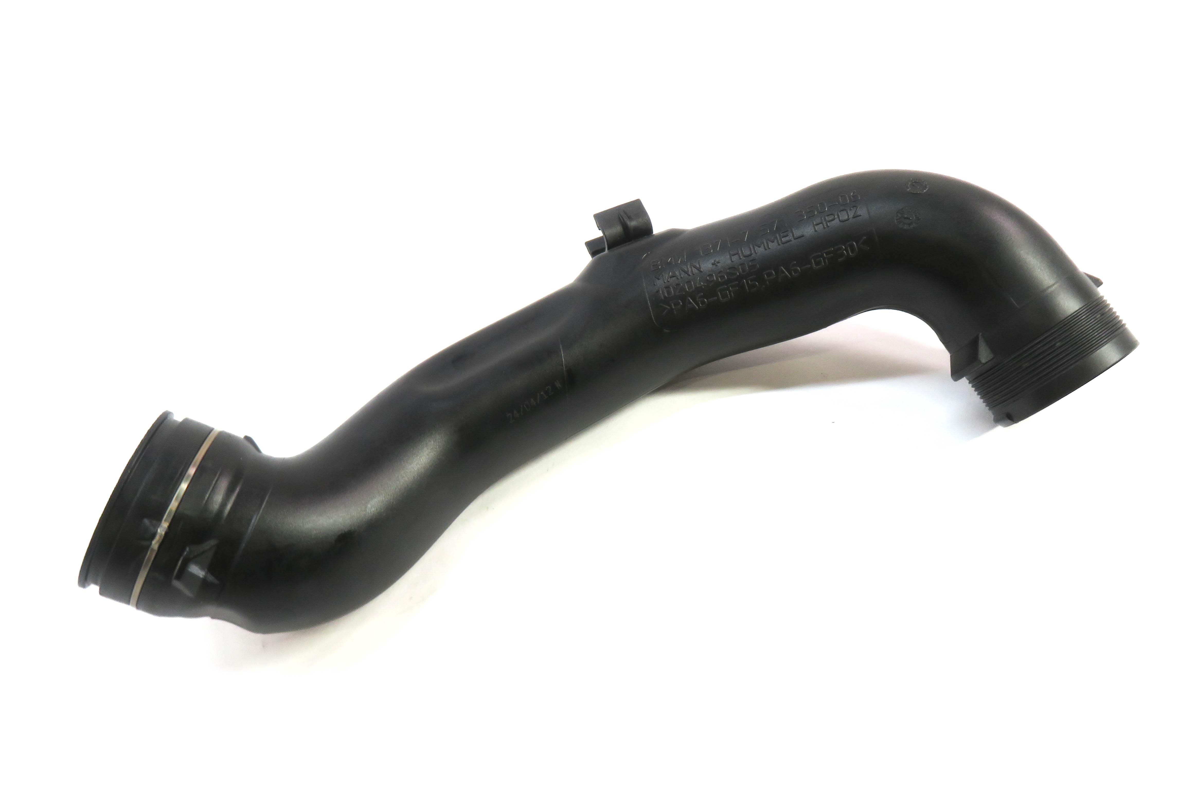2013 BMW X5 (E70) 3.0L N55 TURBO ENGINE LOWER INTERCOOLER INDUCTION PIPE TUBE — exact item pictured