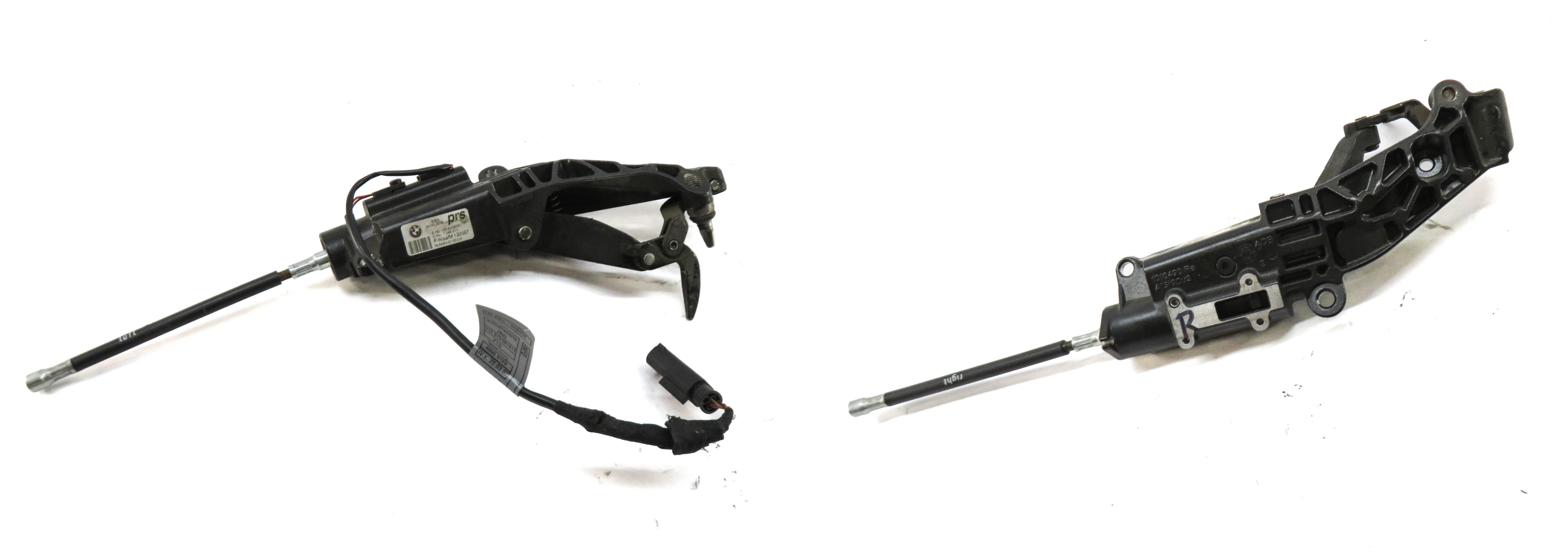 2006 BMW Z4si (E85) LEFT RIGHT ELECTRIC CONVERTIBLE TOP CANOPY LATCH SET/2 — exact item pictured