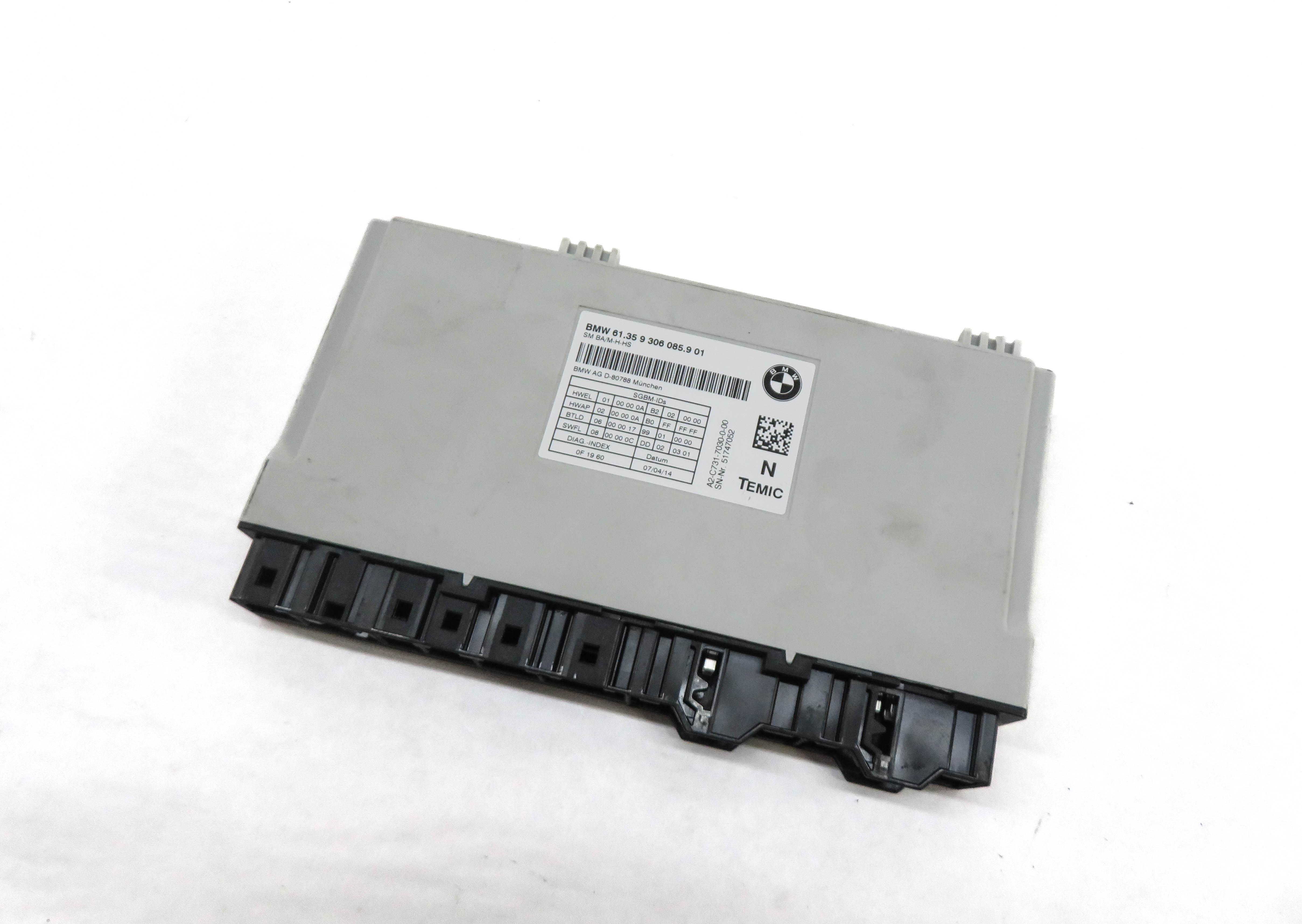 14-19 BMW 328i 330i 335i 428i 430i 440i M3 M4 X5 X6 - FRONT MEMORY SEAT MODULE — exact item pictured