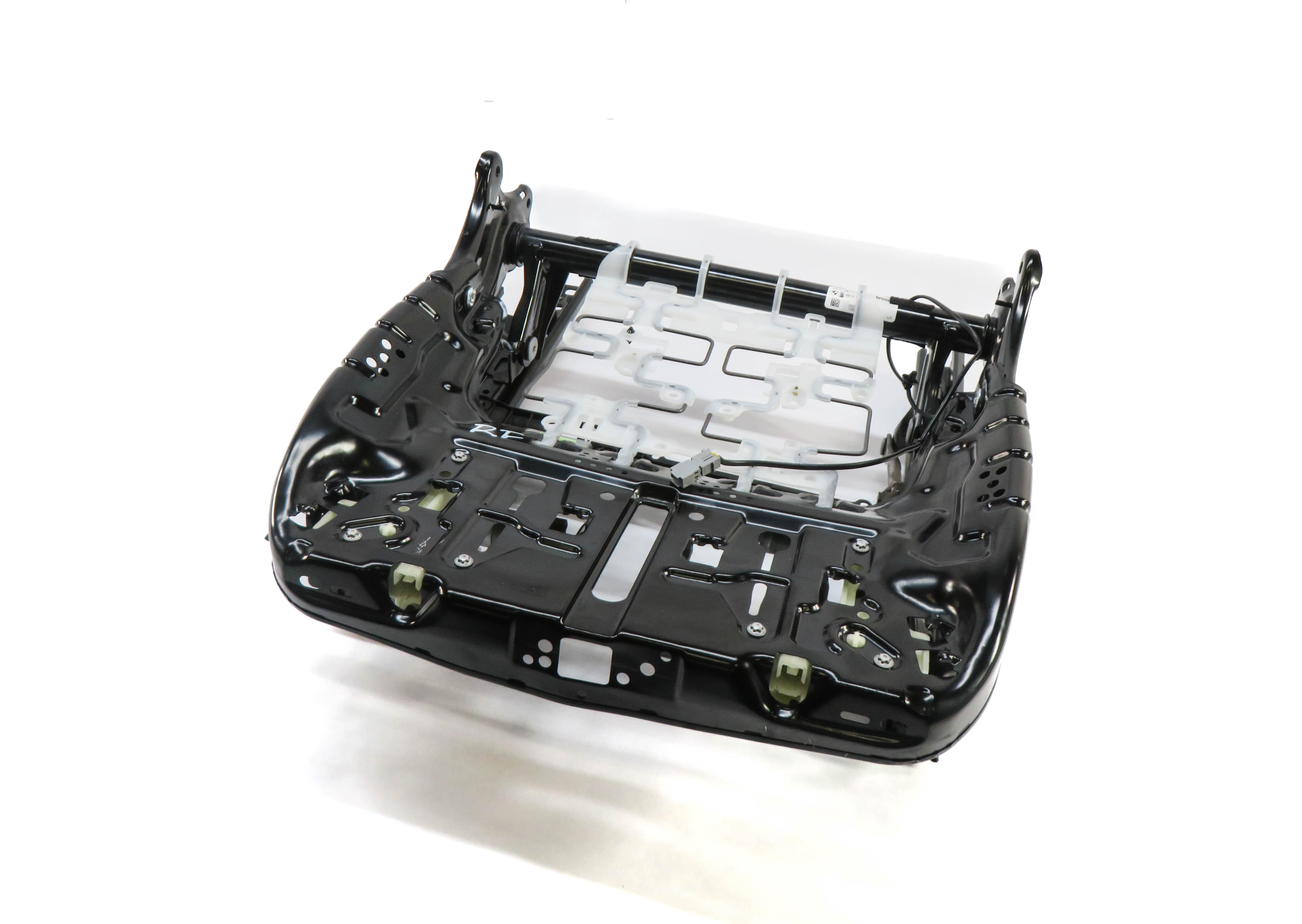 14-18 BMW X5 (F15) RIGHT FRONT PASSENGER 10-WAY STANDARD SEAT TRACK w/ MOTORS — exact item pictured