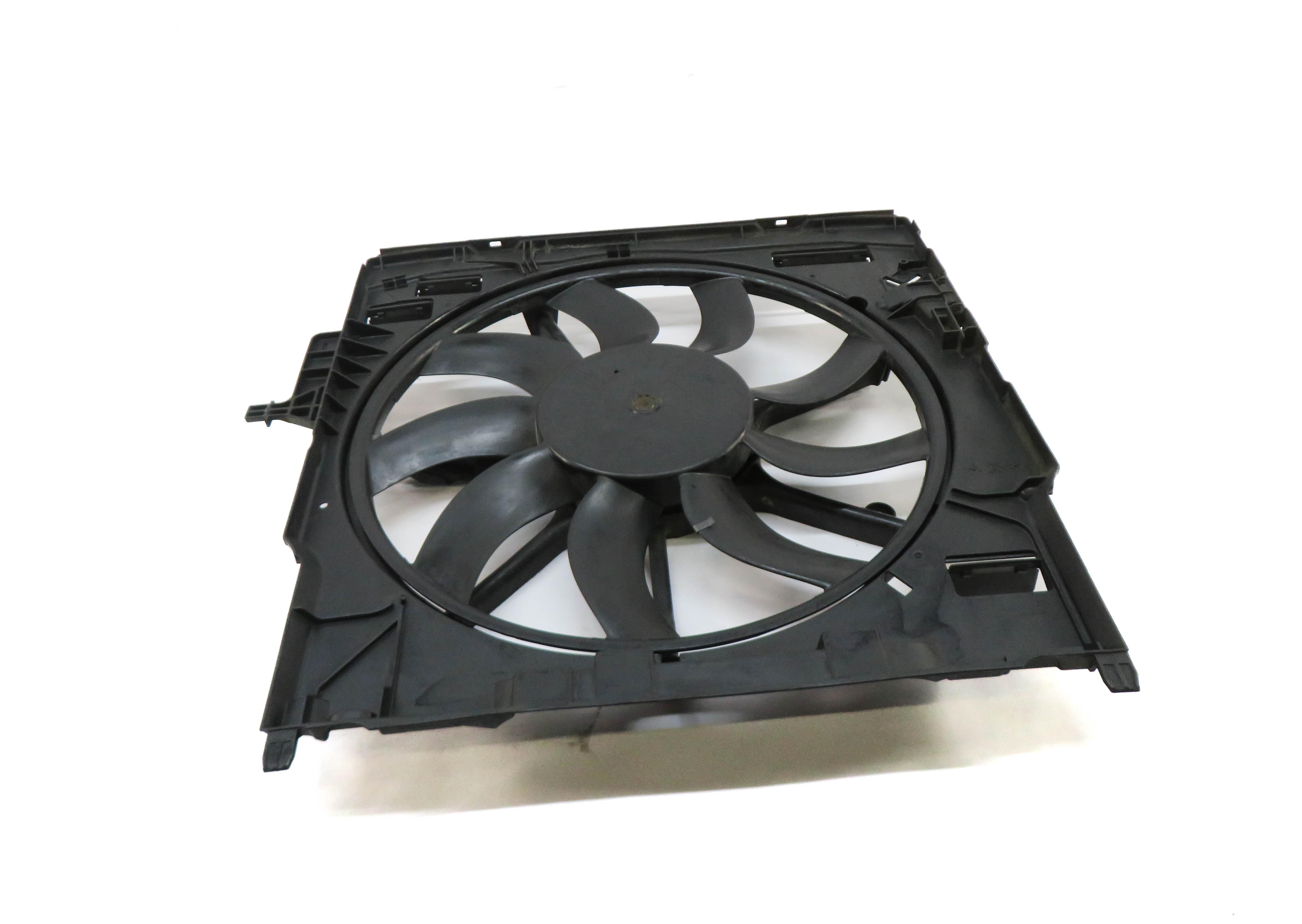 2014-2019 BMW X5 X6 (F15 F16) 2.0L / 3.0L / 3.0D - 850 WATT RADIATOR COOLING FAN — exact item pictured