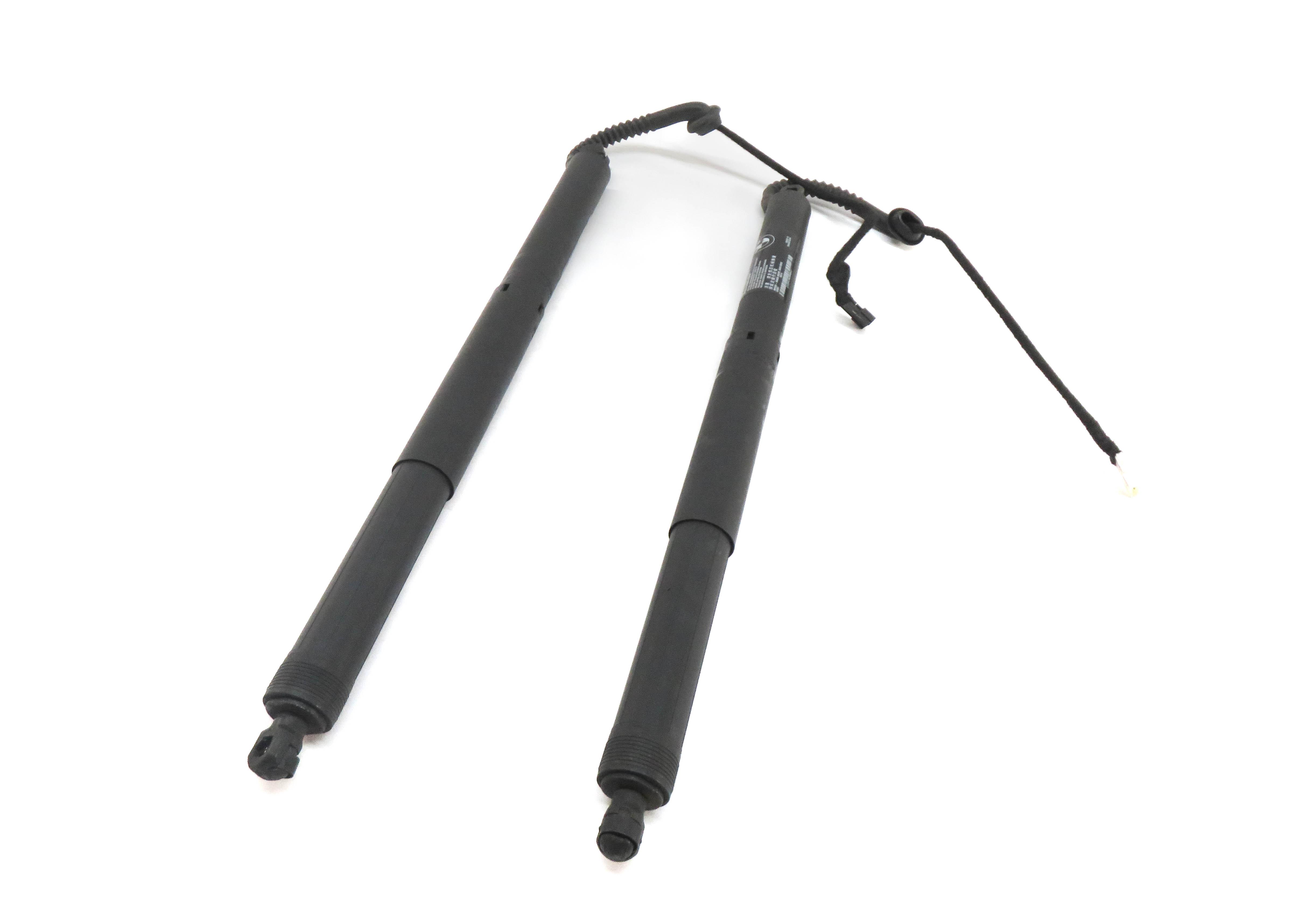 2014-2017 BMW X5 (F15) LEFT & RIGHT REAR TRUNK SHOCK STRUT SET-2 (ELECTRIC) — exact item pictured