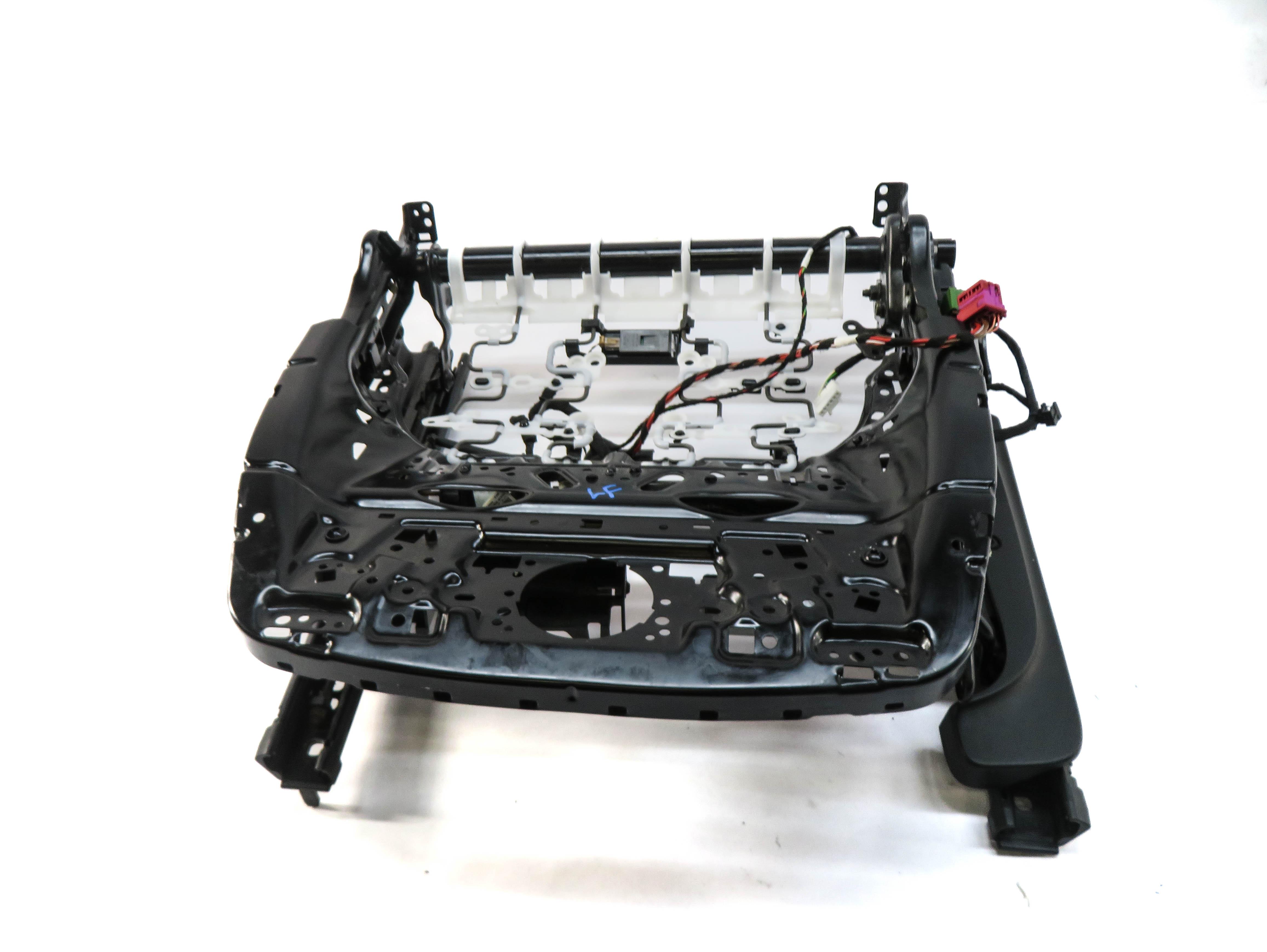 17-19 AUDI A4 (B9 8W) LEFT FRONT DRIVER MEMORY SEAT TRACK w/ MOTORS (NON SPORT) — exact item pictured