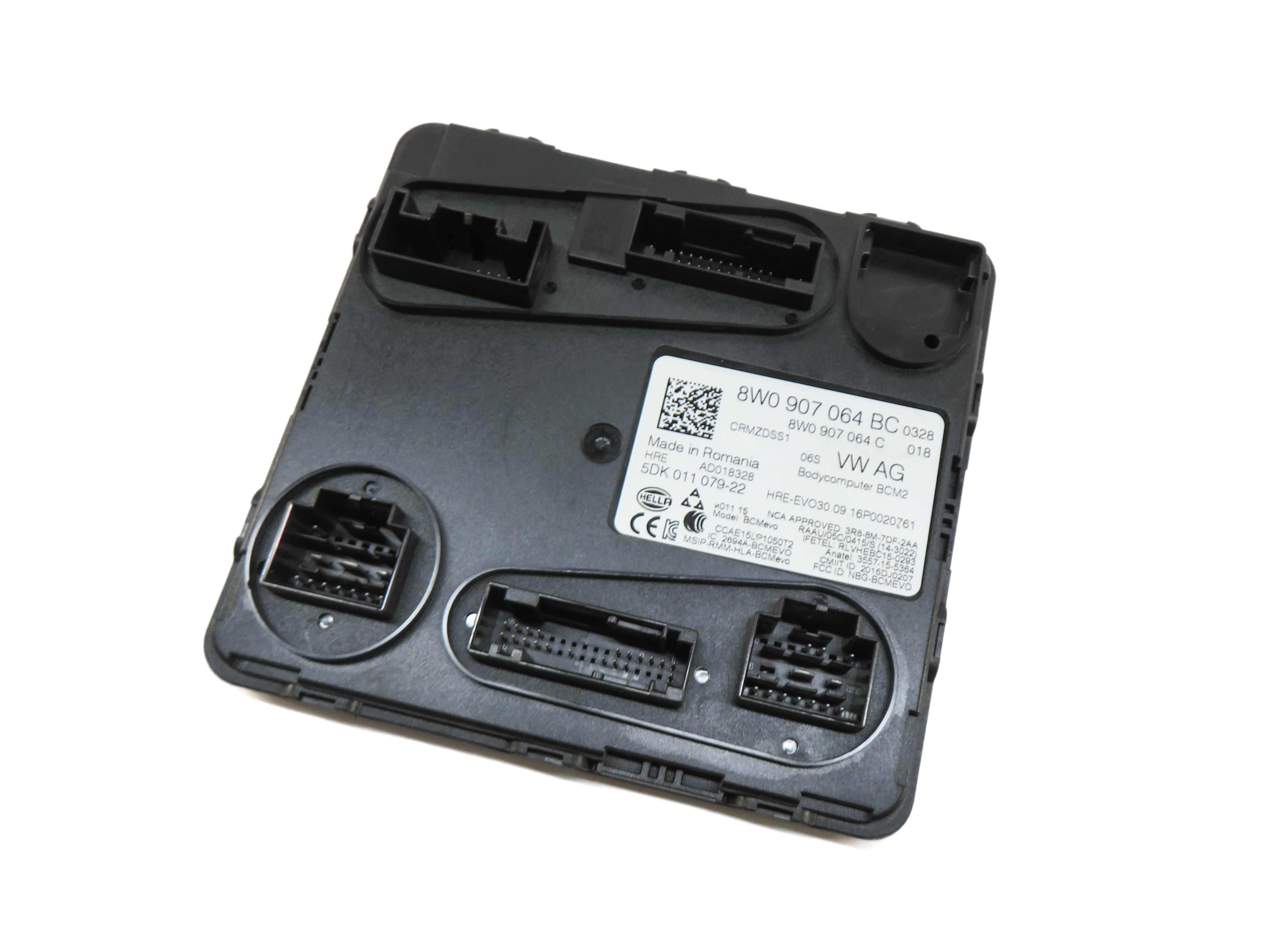 2017-2019 AUDI A4 (B9 8W) BODY CONTROL MODULE BCM BCM2 — exact item pictured