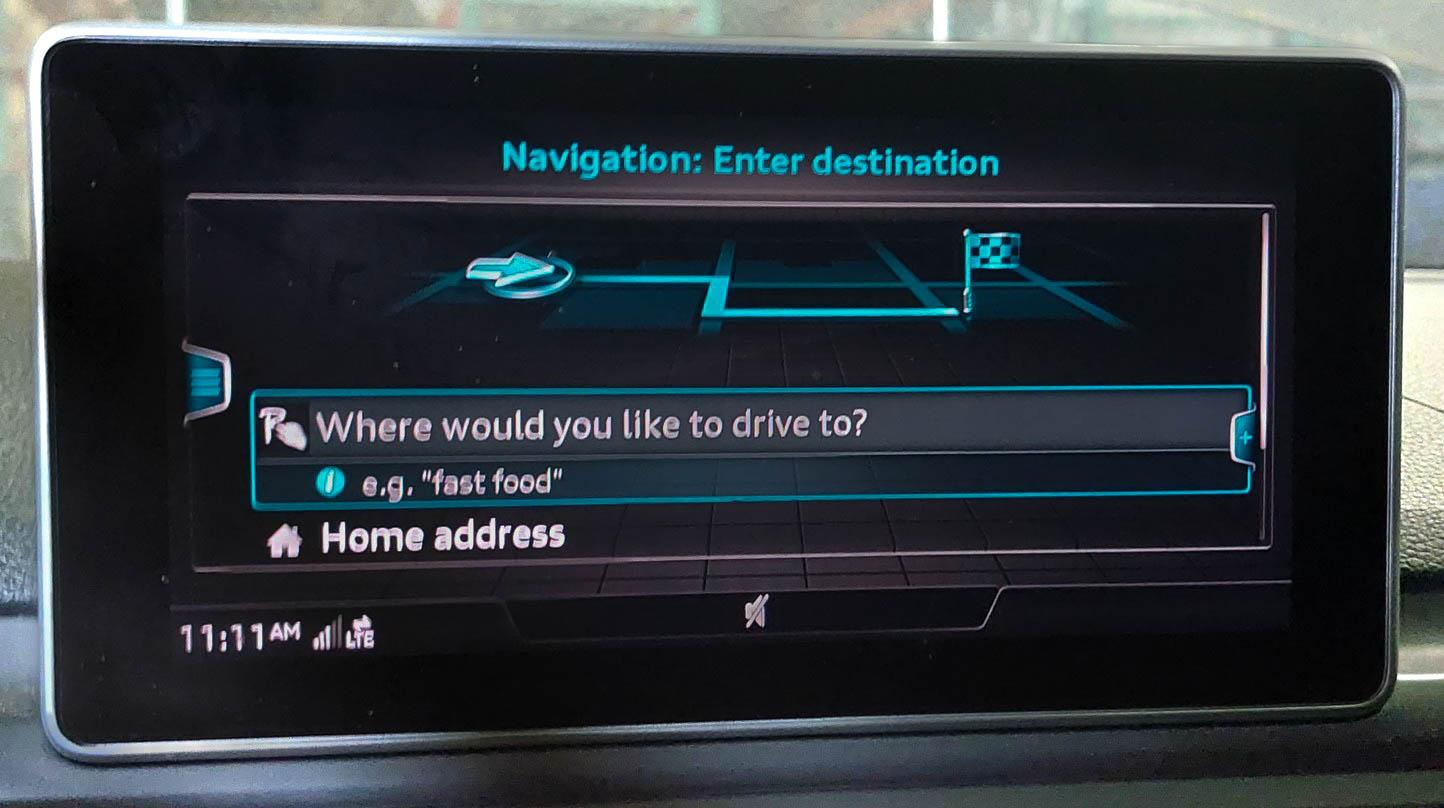 2017-2019 AUDI A4 A5 S5 (B9 8W 8W6) FRONT GPS NAVIGATION MEDIA DISPLAY SCREEN — exact item pictured