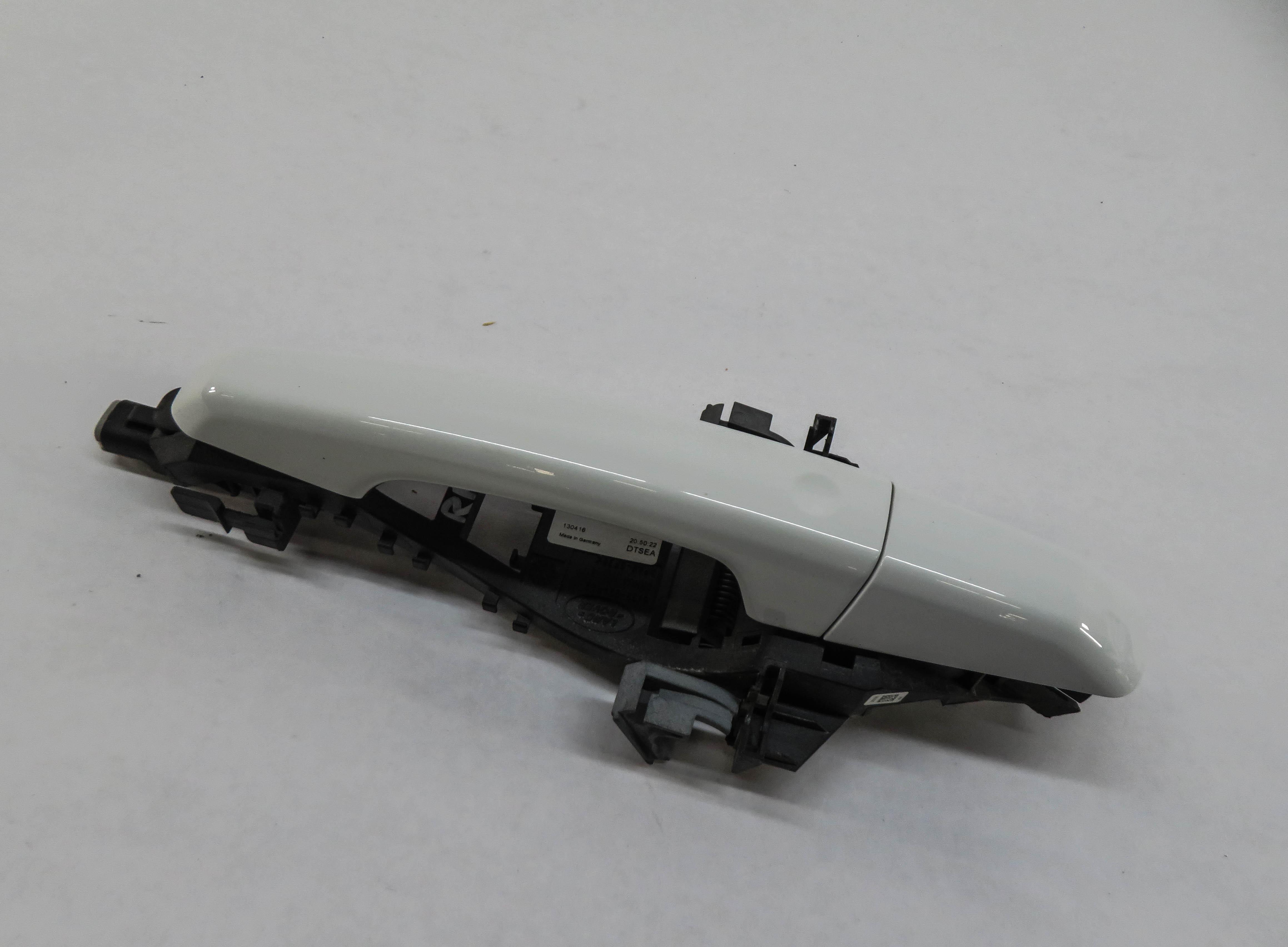 12-17 RANGE ROVER SPORT EVOQUE (L405 L494) RIGHT REAR PASSIVE DOOR HANDLE WHITE — exact item pictured