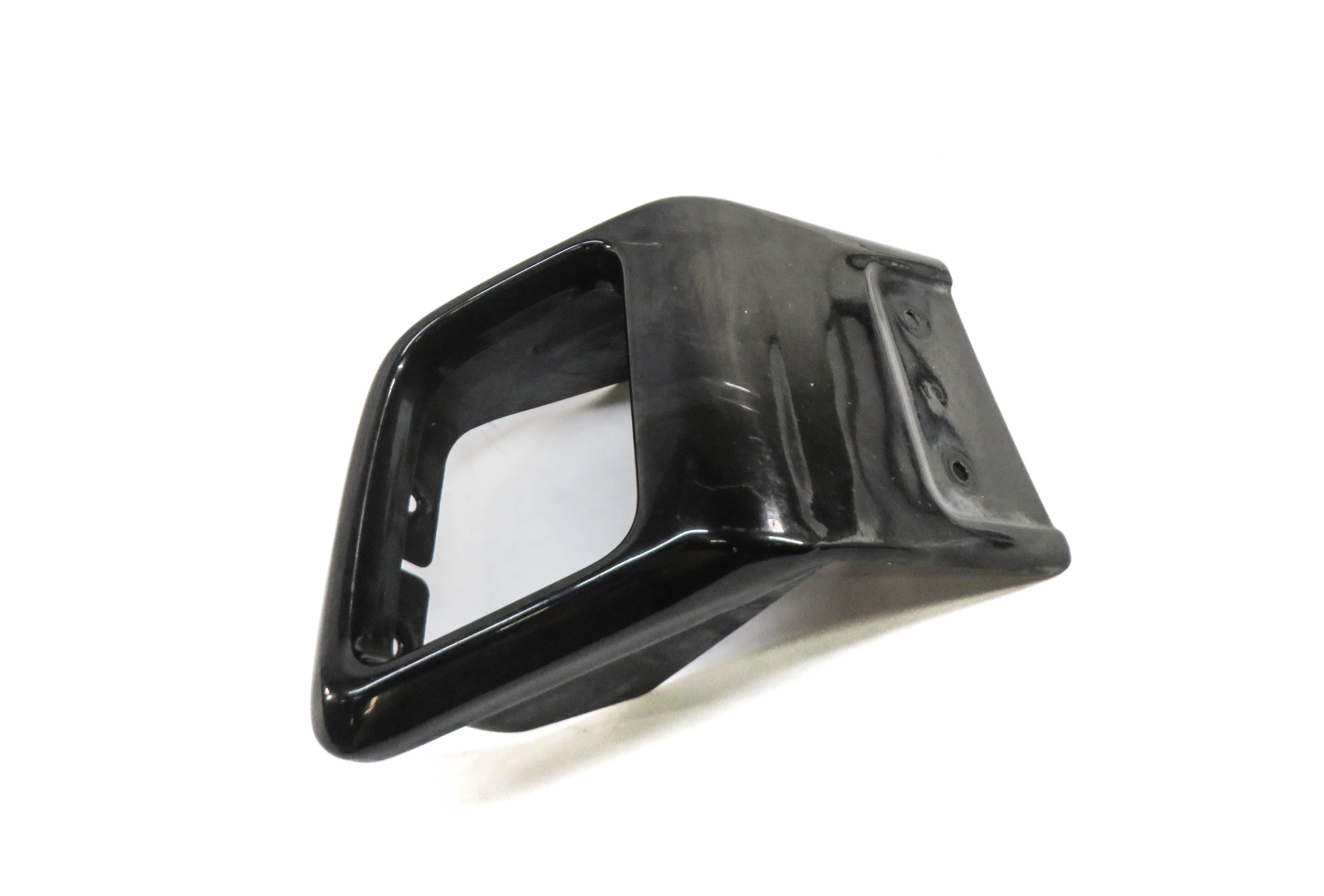 2012-2017 RANGE ROVER EVOQUE (L538) LEFT DRIVER REAR EXHAUST TIP TRIM (BLACK) — exact item pictured