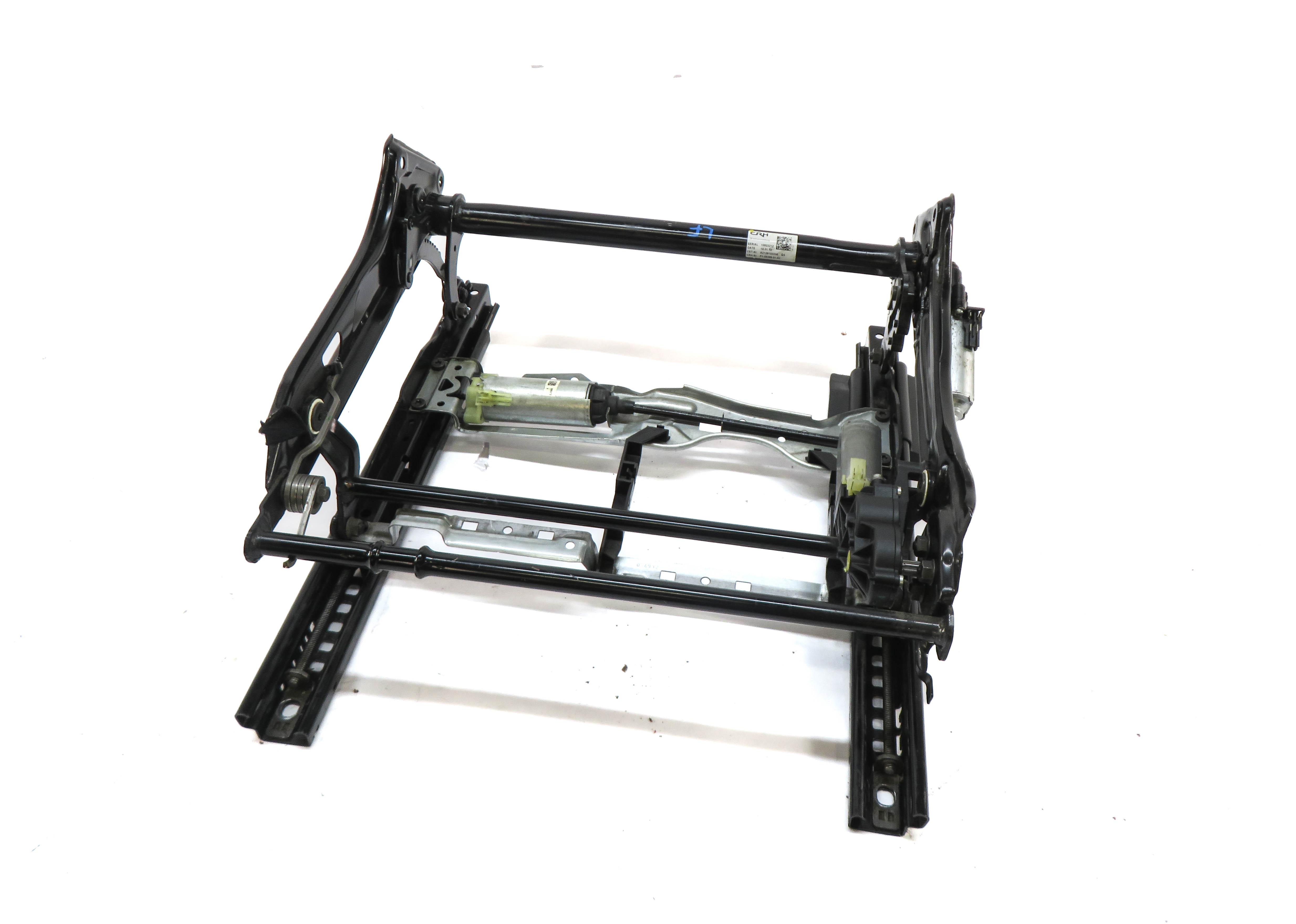 2012-2018 MERCEDES BENZ CLS63 AMG (W218) LEFT FRONT DRIVER SEAT TRACK w/ MOTORS — exact item pictured