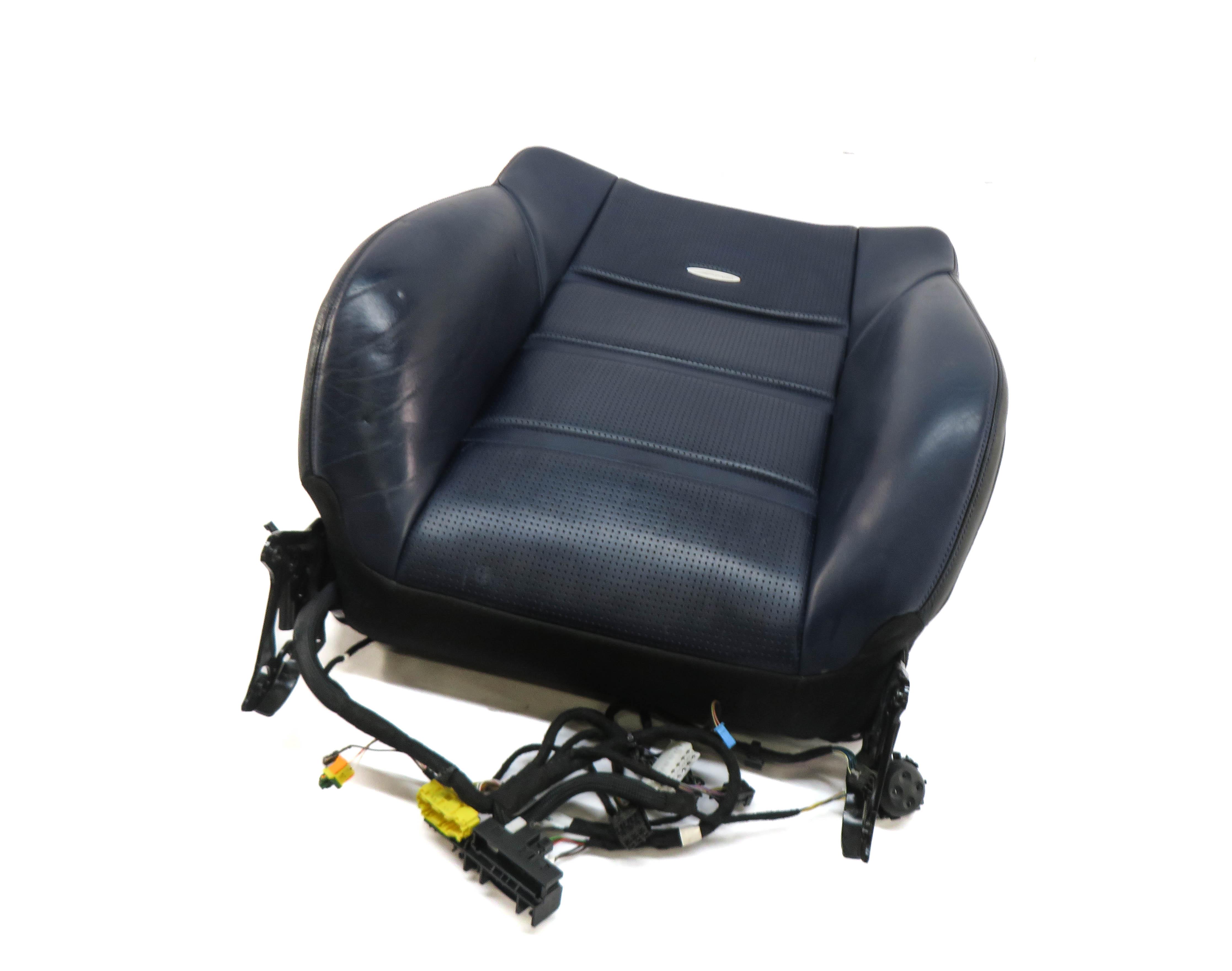 2013 MERCEDES CLS63 AMG (W218) PASSENGER UPPER TOP HEATED SEAT CUSHION (BLUE) — exact item pictured
