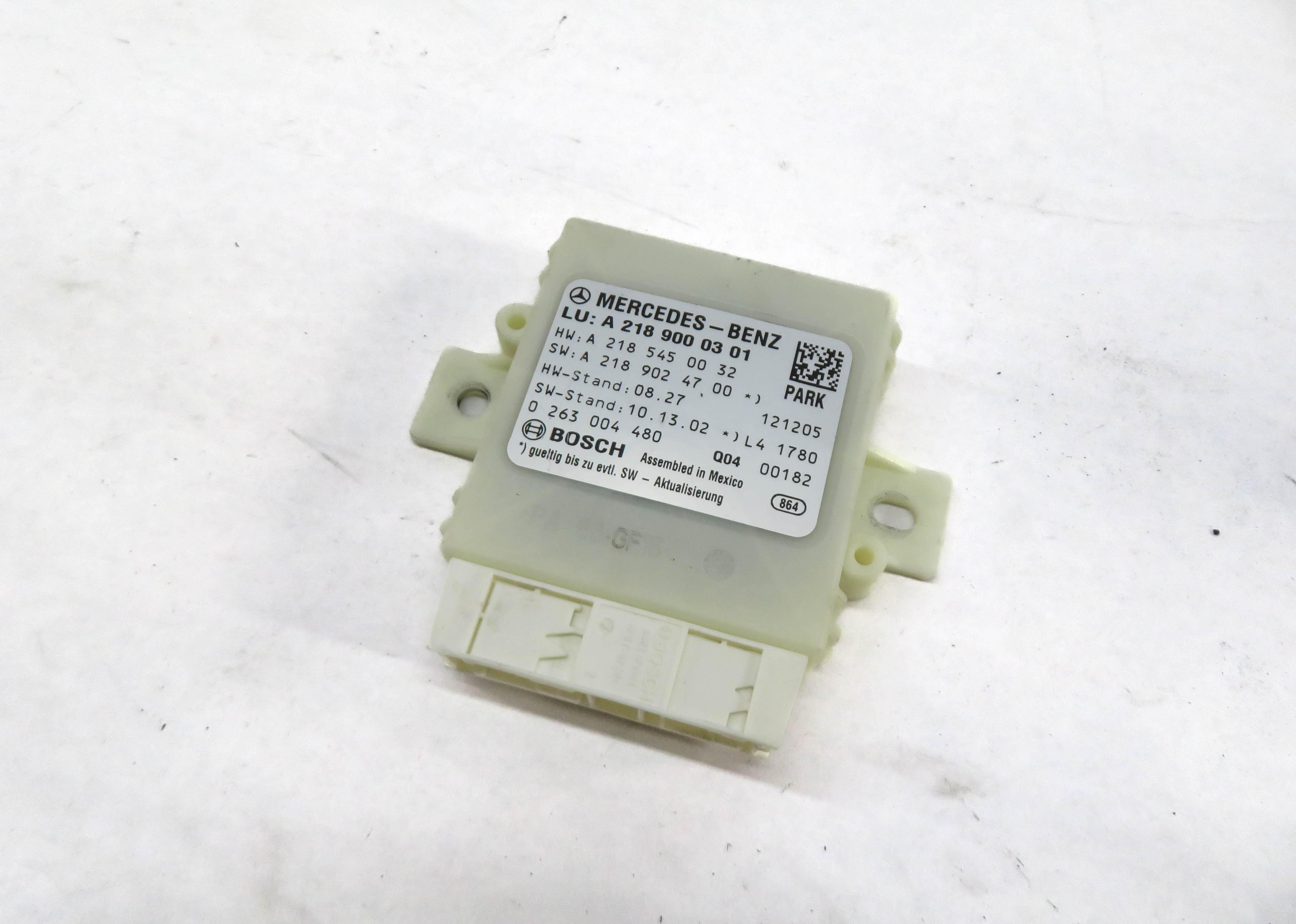 2012-2013 MERCEDES CLS550 CLS63 (W218) PDC PARK DISTANCE ASSIST CONTROL MODULE — exact item pictured