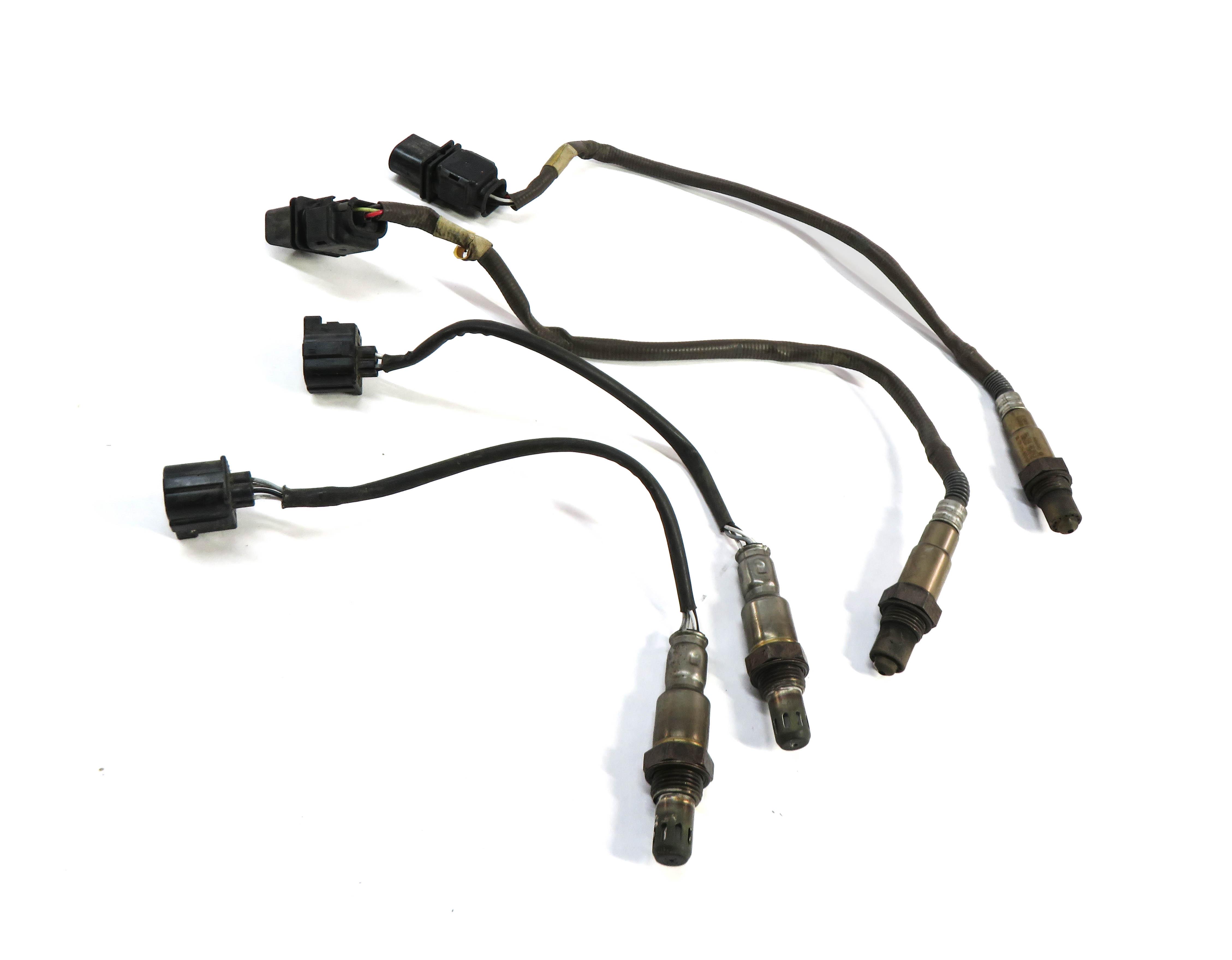 2013 MERCEDES CLS63 AMG (W218) PRE POST CAT O2 OXYGEN LAMBDA PROBE SENSOR SET — exact item pictured