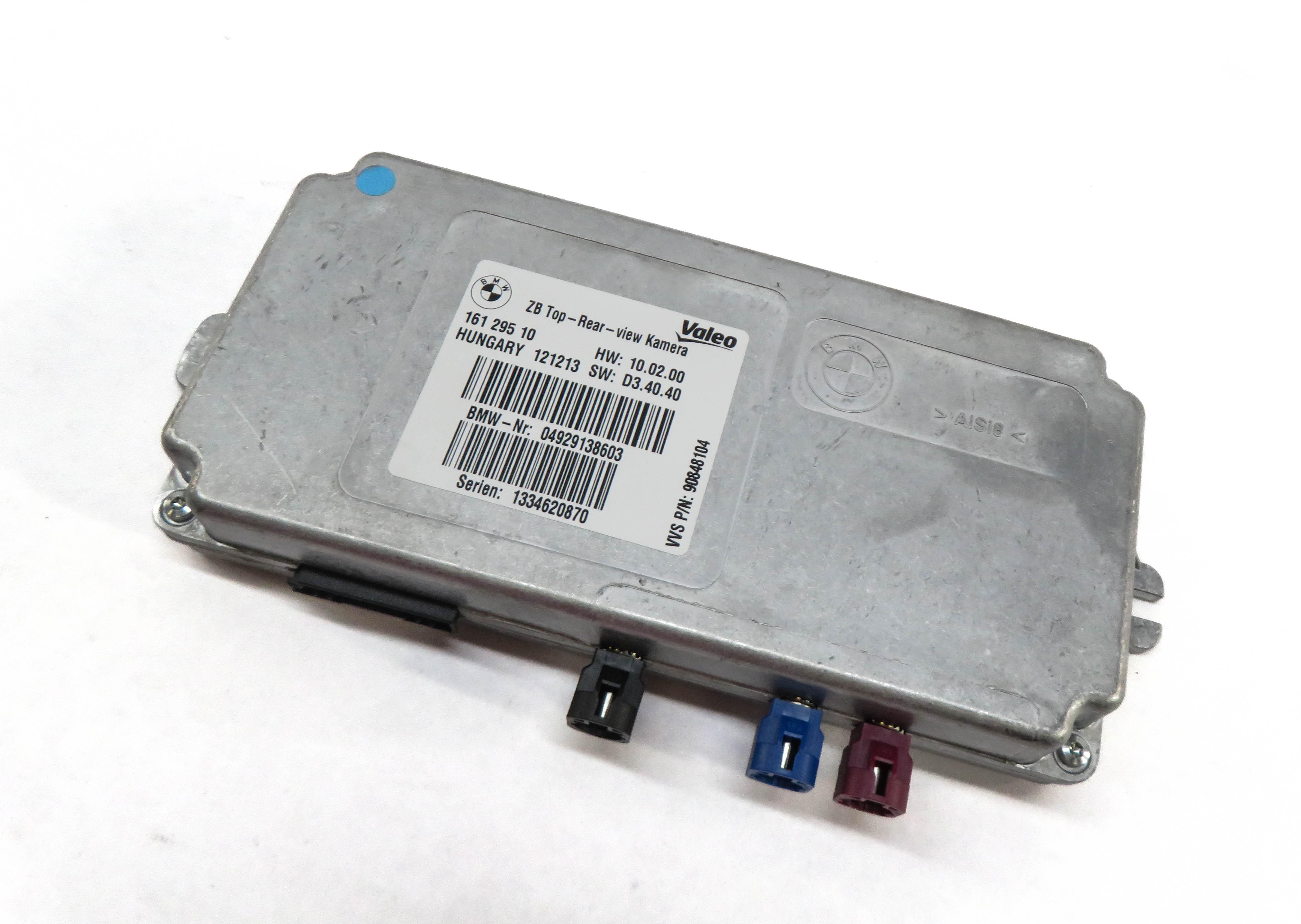 2012-2014 BMW X6 (E71) TOP VIEW SIDE VIEW REARVIEW CAMERA CONTROL MODULE — exact item pictured
