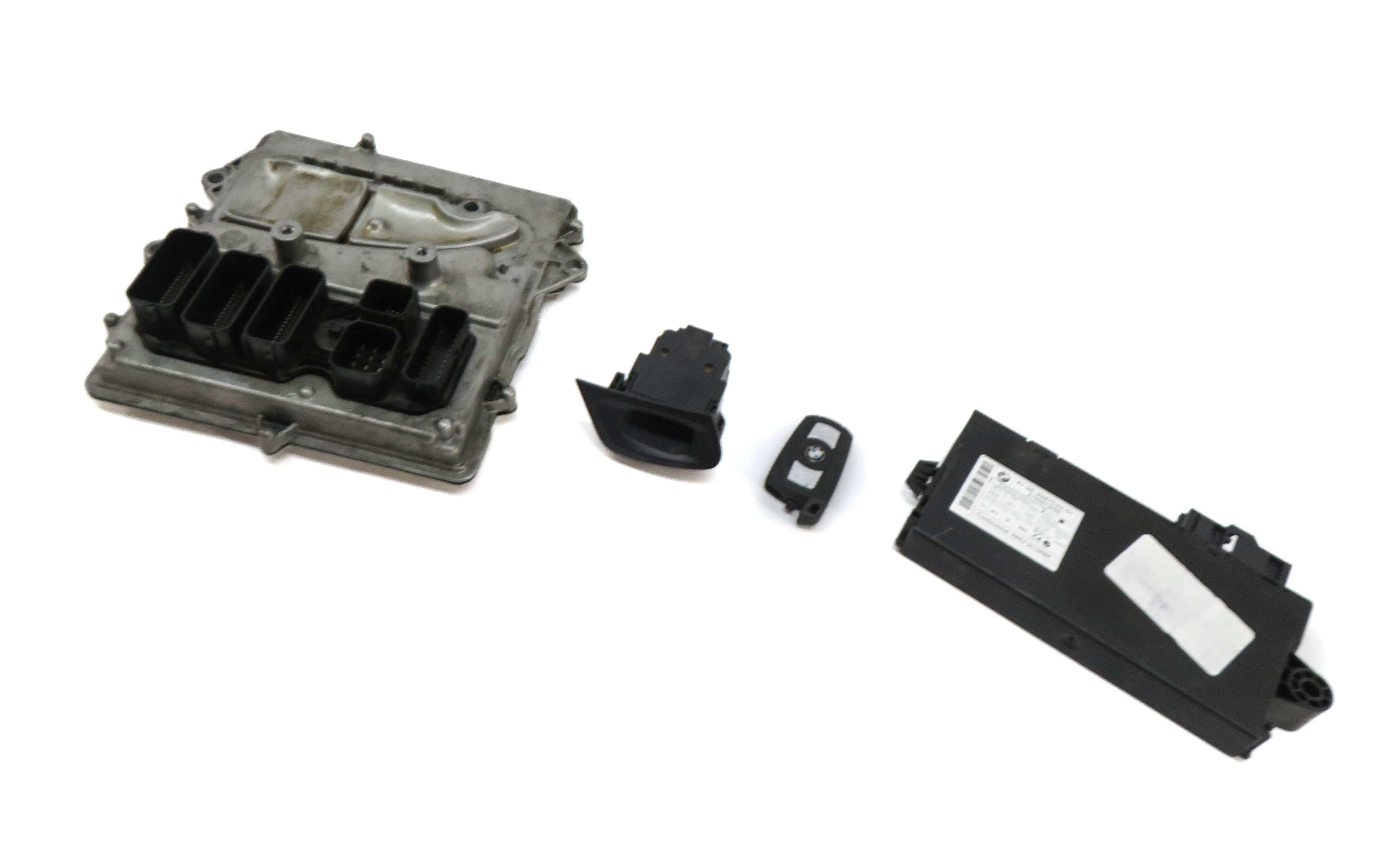 2014 BMW X6 SUV (E71) 3.0T (N55) ENGINE ECM DME CAS MODULE SET — exact item pictured