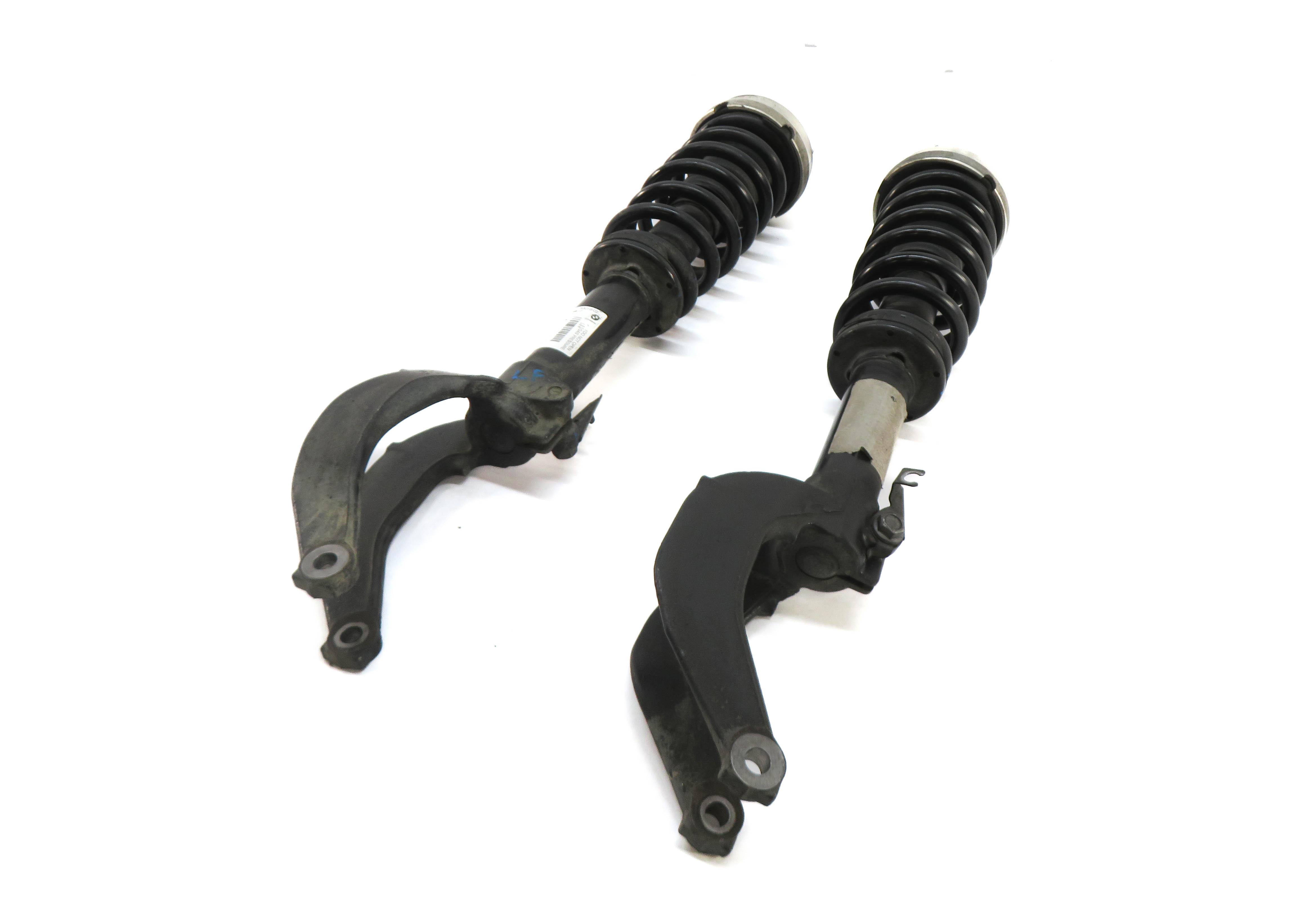08-14 BMW X6 (E71) 3.0L FRONT LEFT & RIGHT STANDARD SUSPENSION SHOCK STRUT SET — exact item pictured