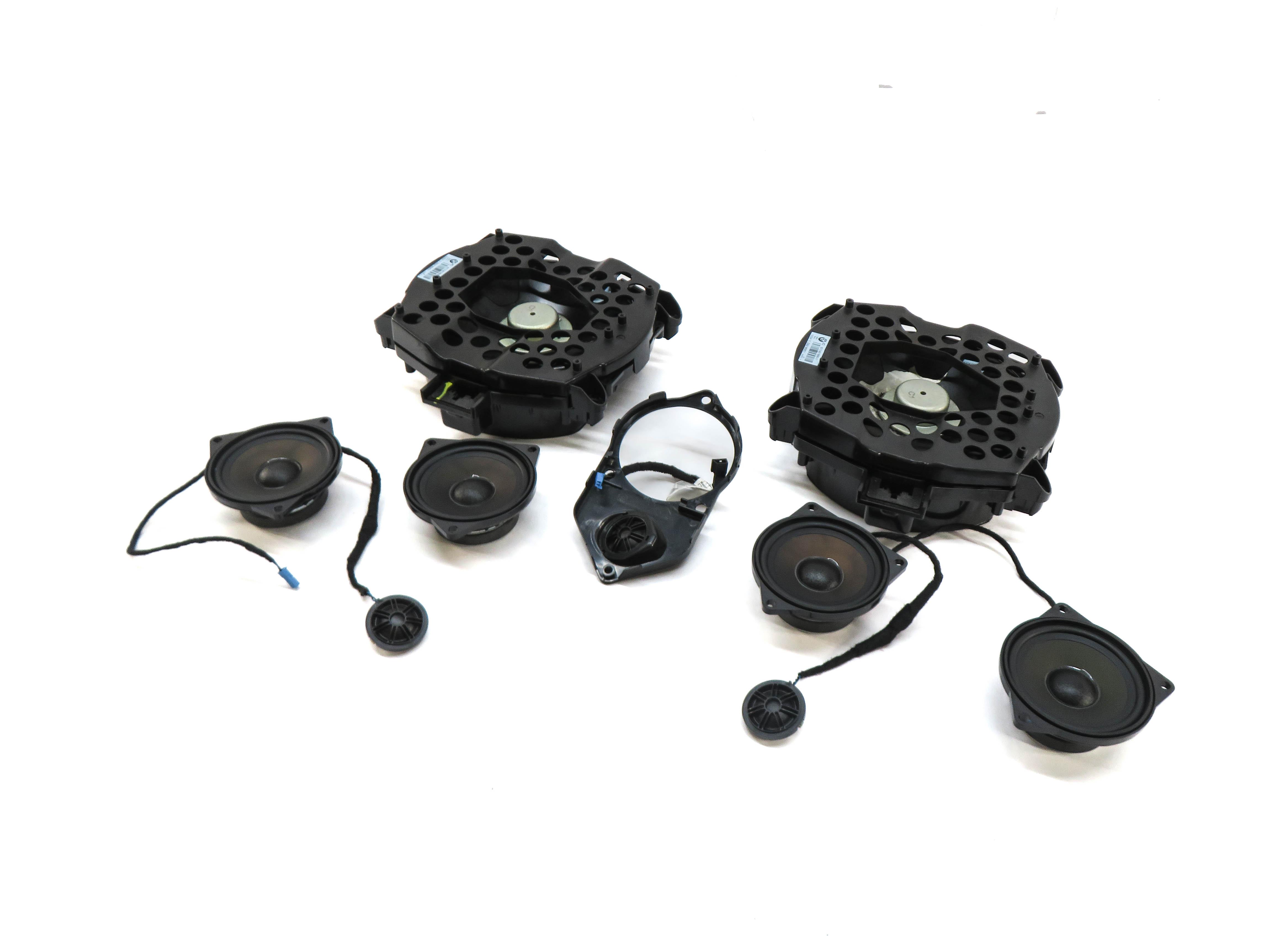 2013 BMW X5 (E70) RADIO STEREO SUB SUBWOOFER TWEETER SPEAKER SET-9 — exact item pictured