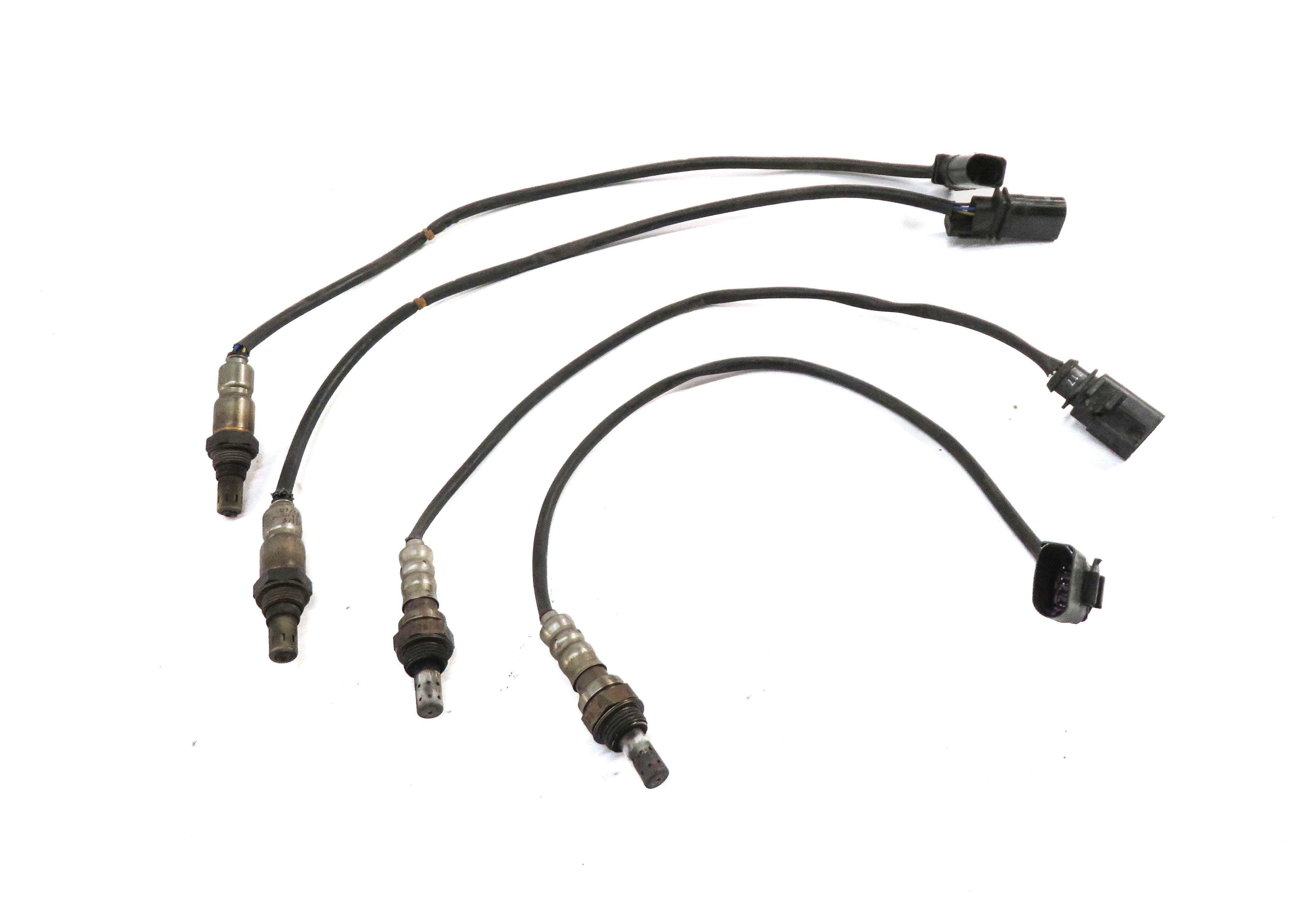 2014 AUDI S4 (B8 8K) 3.0L PRE / POST CAT O2 OXYGEN LAMBDA PROBE SENSOR SET-4 — exact item pictured