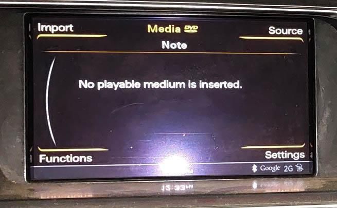 2013-2017 AUDI A5 S5 Q5 Q7 (4L B8 8T 8R) GPS NAVIGATION MEDIA DISPLAY SCREEN 7" — exact item pictured
