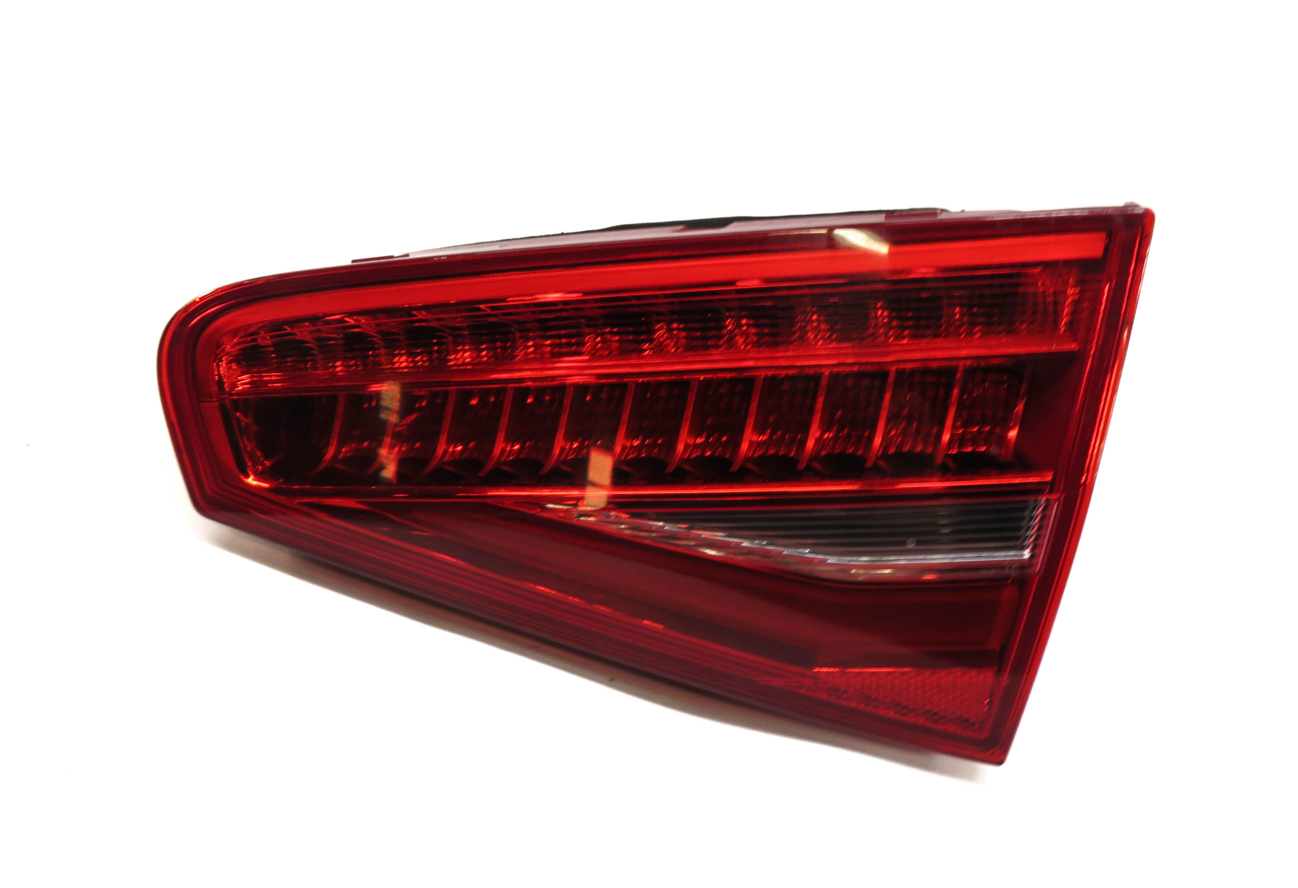 13-16 AUDI A4 S4 B8 8K REAR RIGHT PASSENGER INNER TRUNK TAILLIGHT LIGHT LAMP LED — exact item pictured