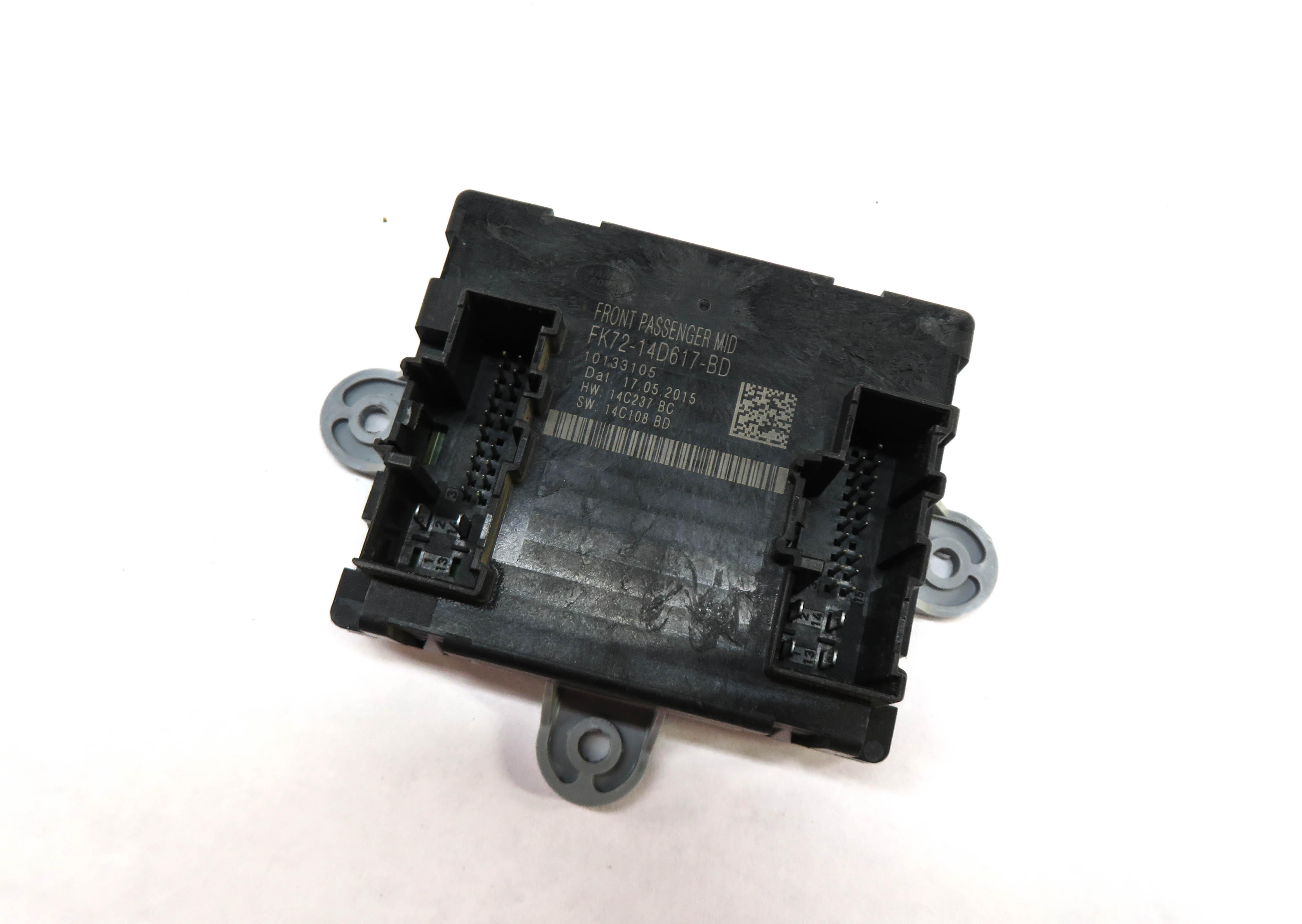 2015 LAND ROVER DISCOVERY SPORT (L550) RIGHT FRONT PASSENGER DOOR CONTROL MODULE — exact item pictured