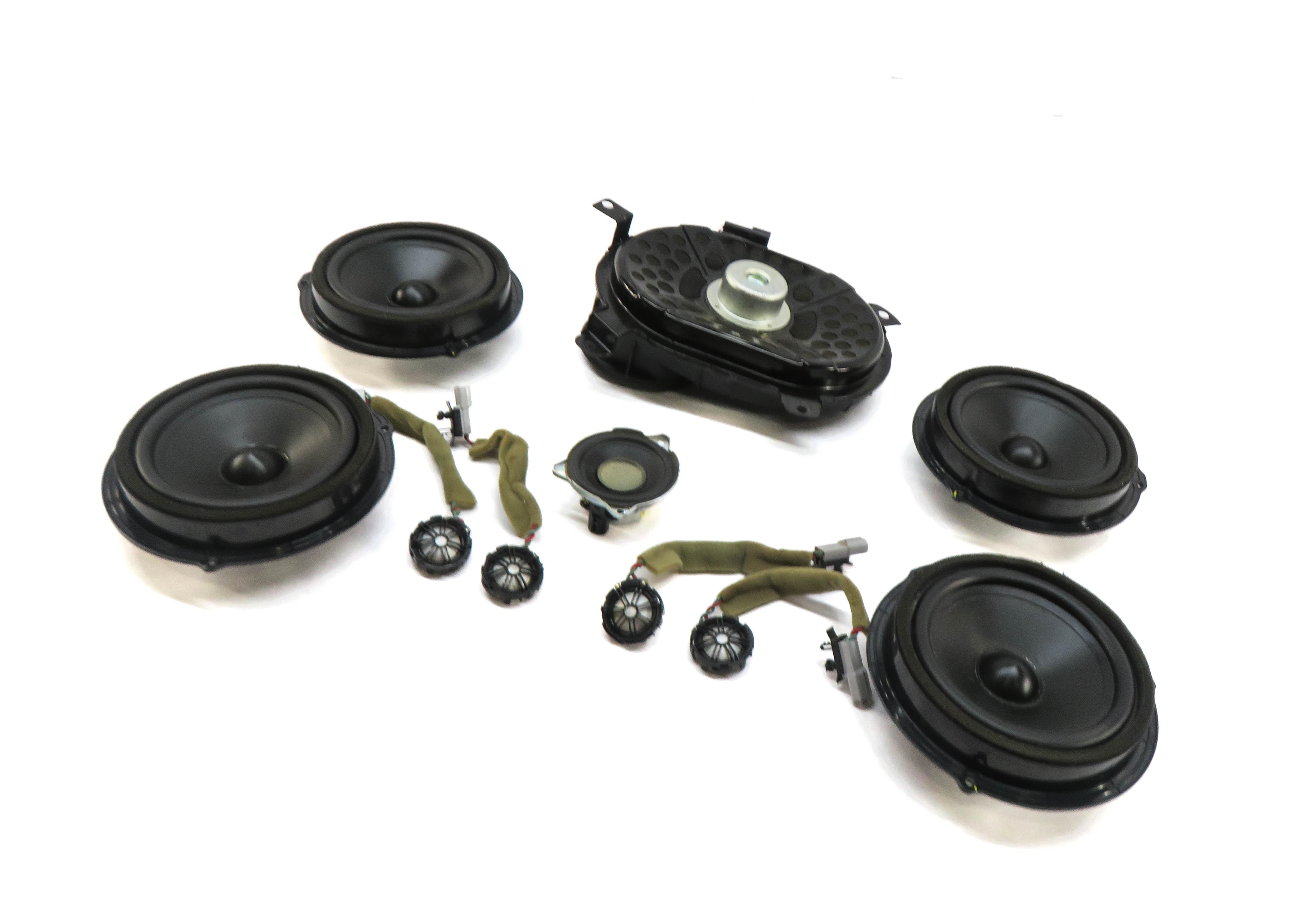 2015 LAND ROVER DISCOVERY SPORT (L550) STEREO SUB SUBWOOFER TWEETER SPEAKER SET — exact item pictured