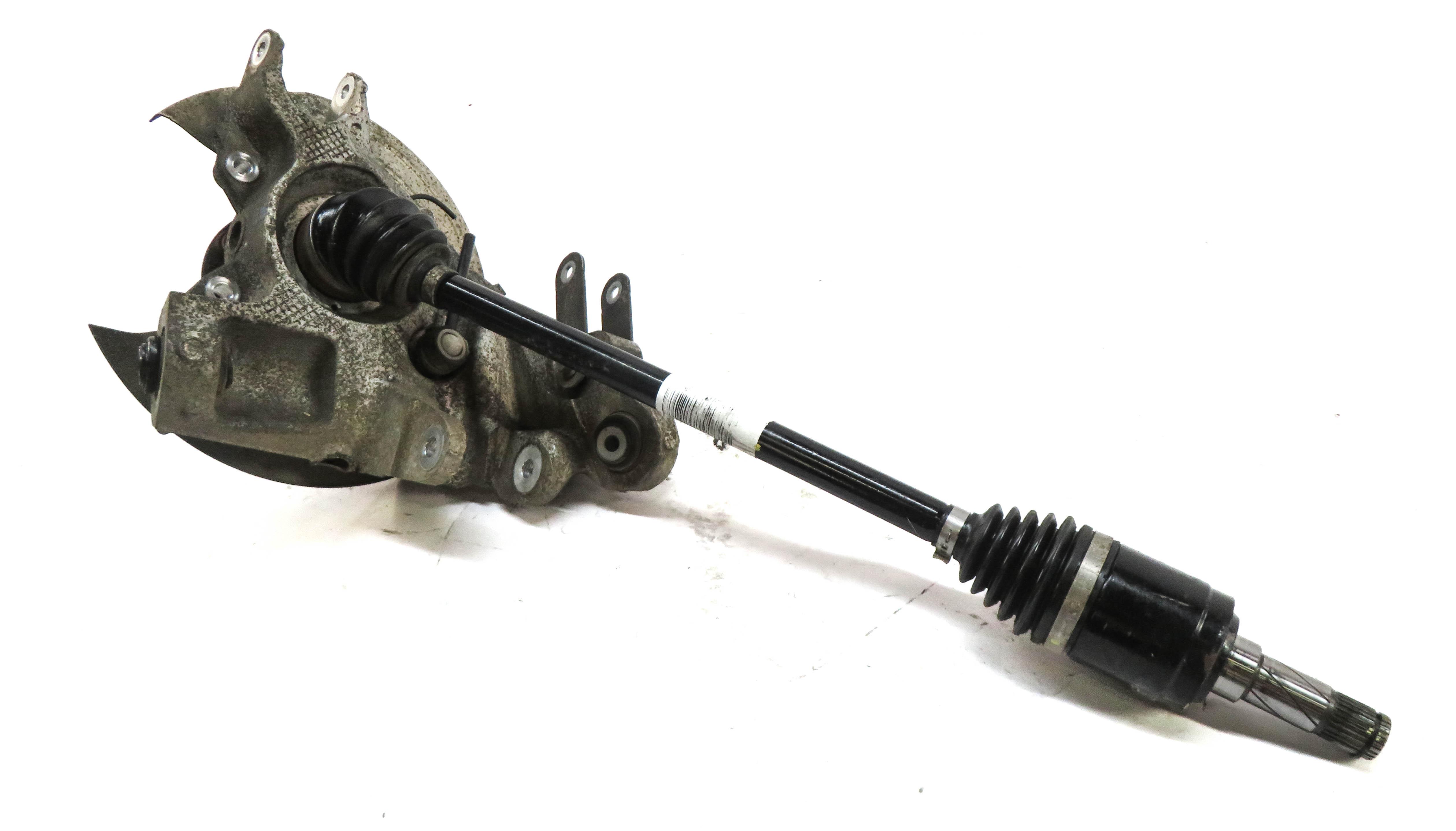 15-19 LAND ROVER DISCOVERY SPORT (L550) LEFT DRIVER REAR SPINDLE KNUCKLE w/ AXLE — exact item pictured