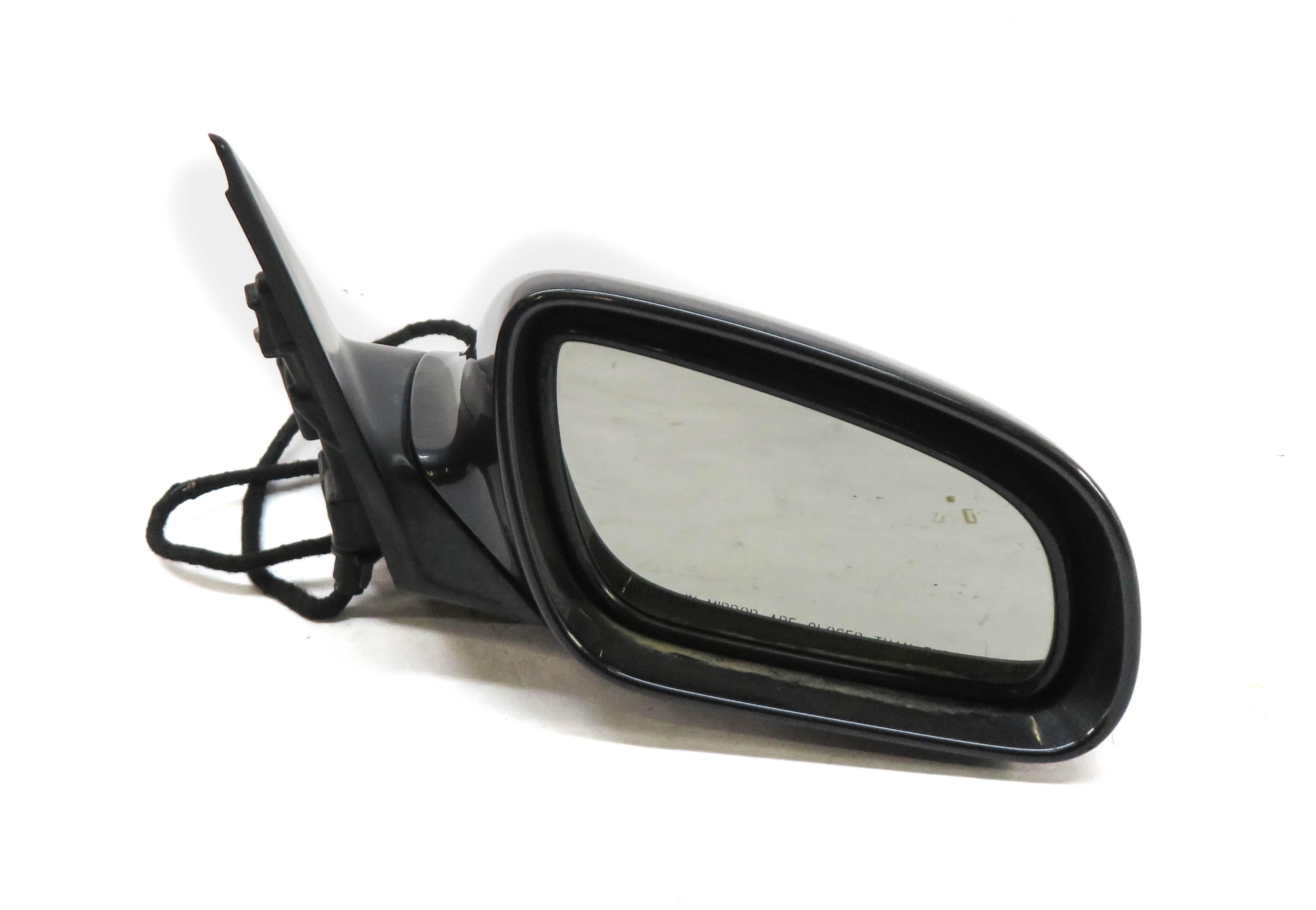 2003-2007 AUDI A8 (D3) RIGHT PASSENGER P-FOLD HEATED AUTODIM DOOR MIRROR (GRAY) — exact item pictured