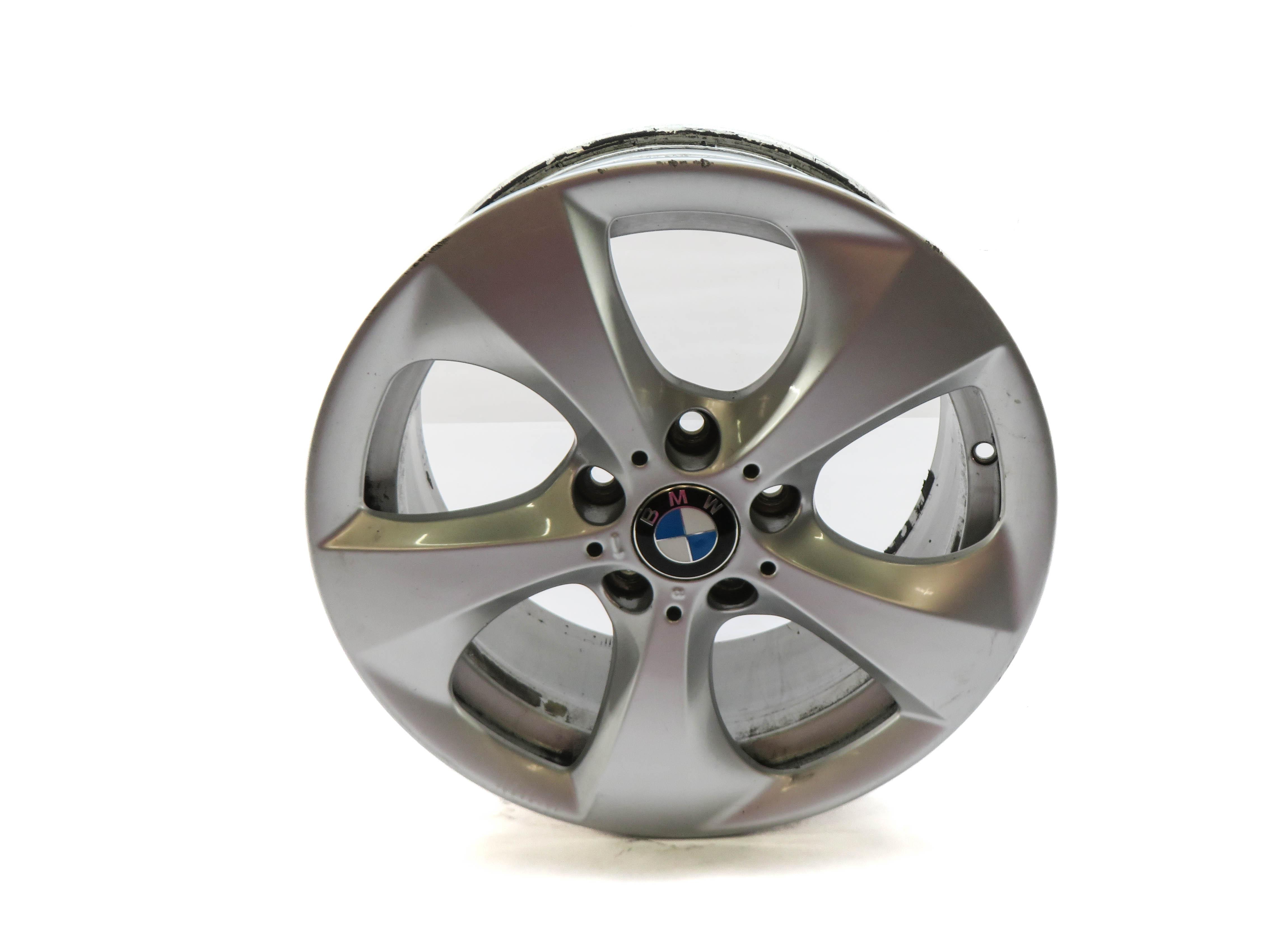 11-18 BMW X3 X4 (F25 F26) LEFT SIDE 17x8 DIRECTIONAL 5-SPOKE ALUMINUM WHEEL RIM — exact item pictured