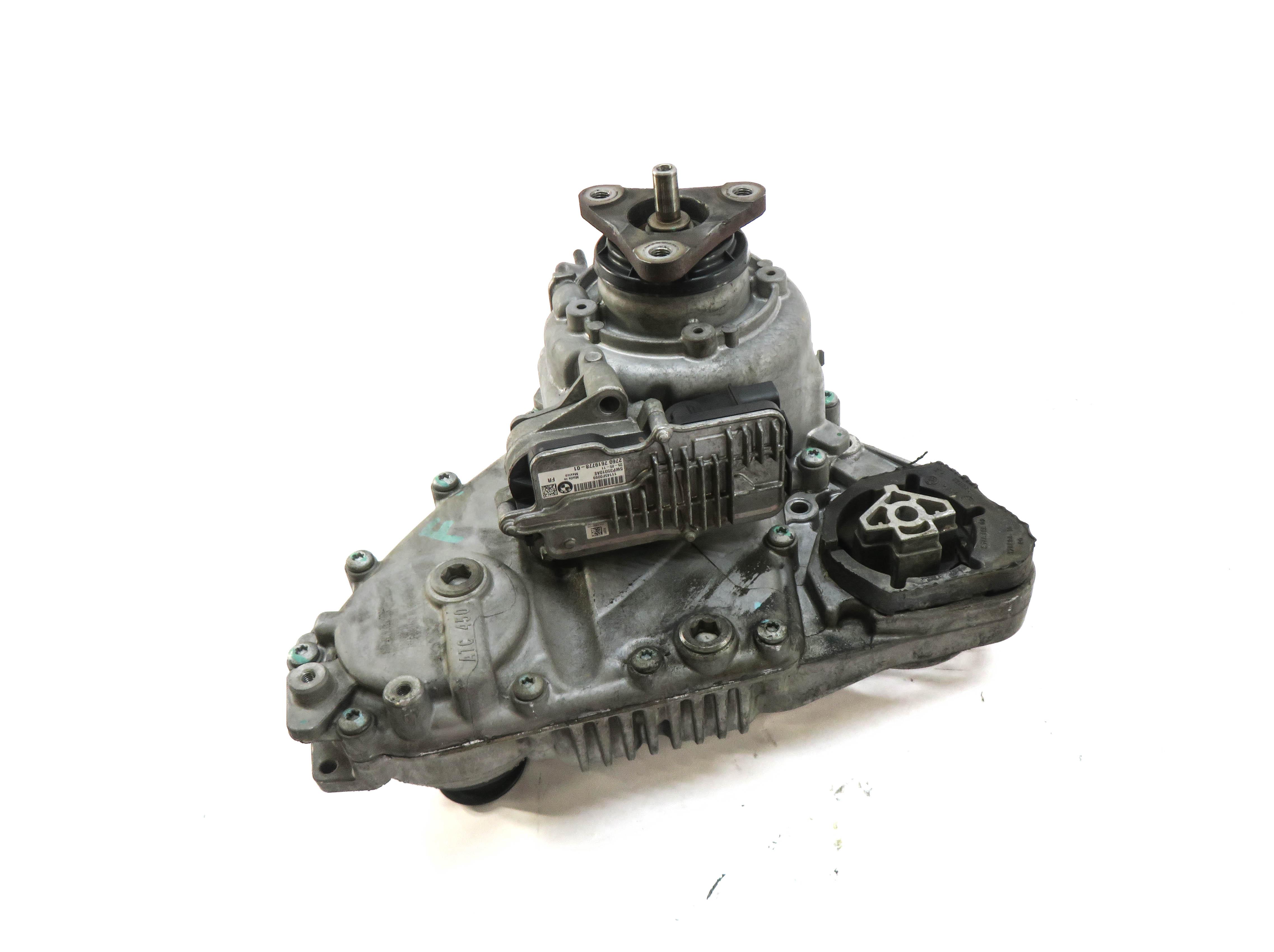 11 BMW X3 (F25) ATC450 ATC 450 FRONT TRANSFER CASE ASSEMBLY w/ SHIFT MOTOR — exact item pictured
