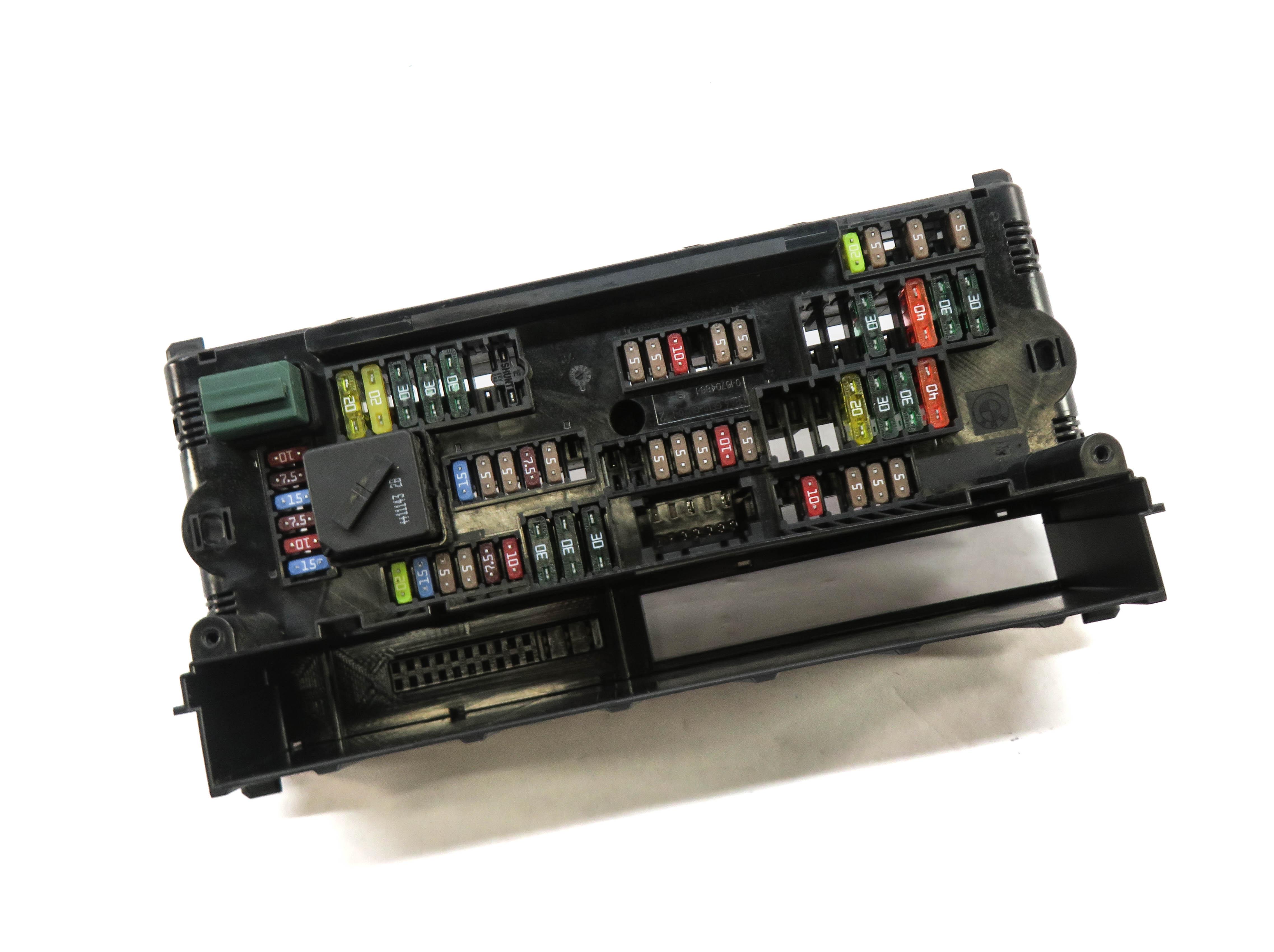 2011 BMW X3 (F25) FRONT POWER DISTRIBUTION FUSE BOX — exact item pictured