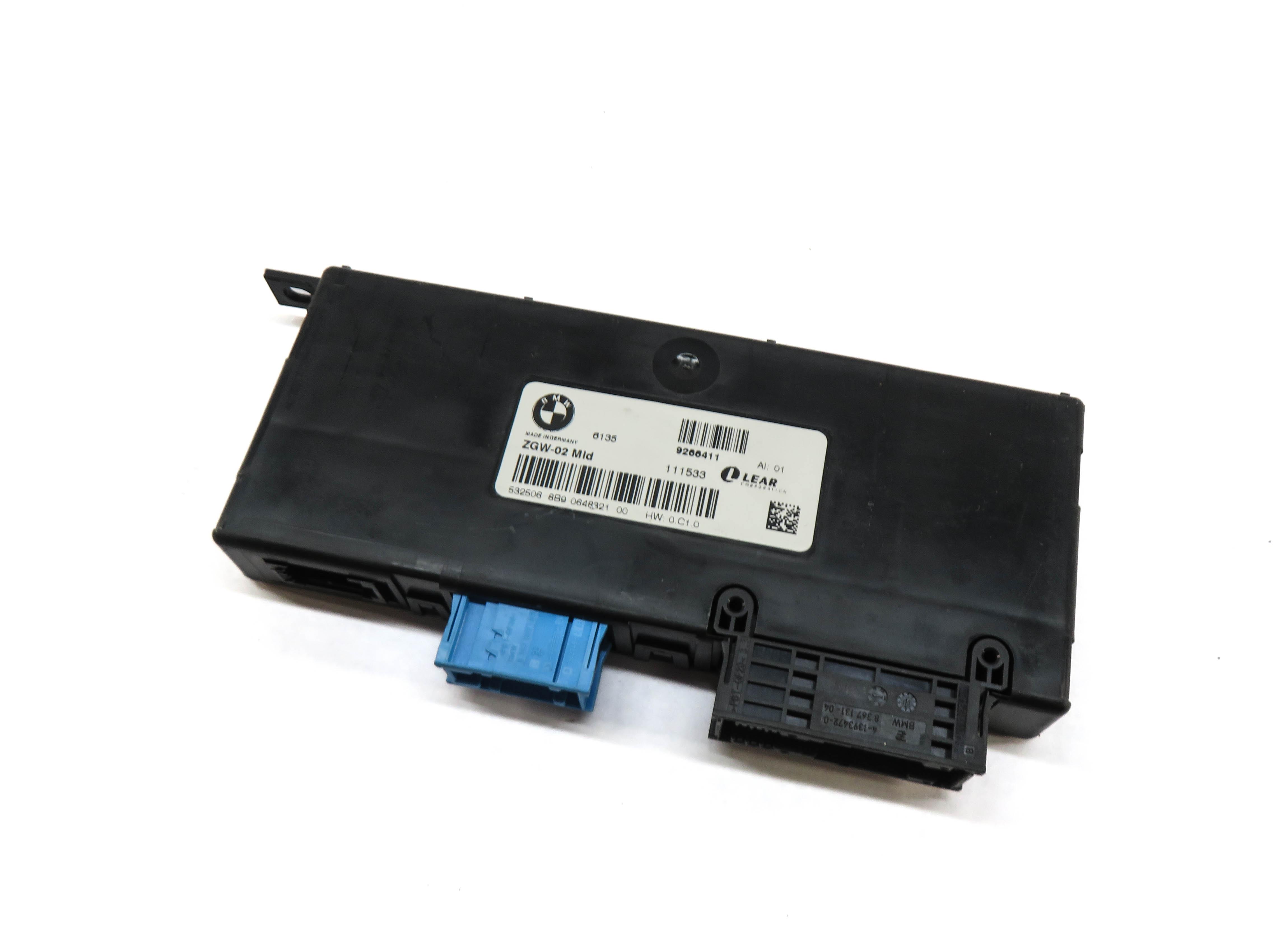 2011-2018 BMW X3 X4 (F25 F26) CENTRAL GATEWAY CONTROL MODULE COMPUTER — exact item pictured