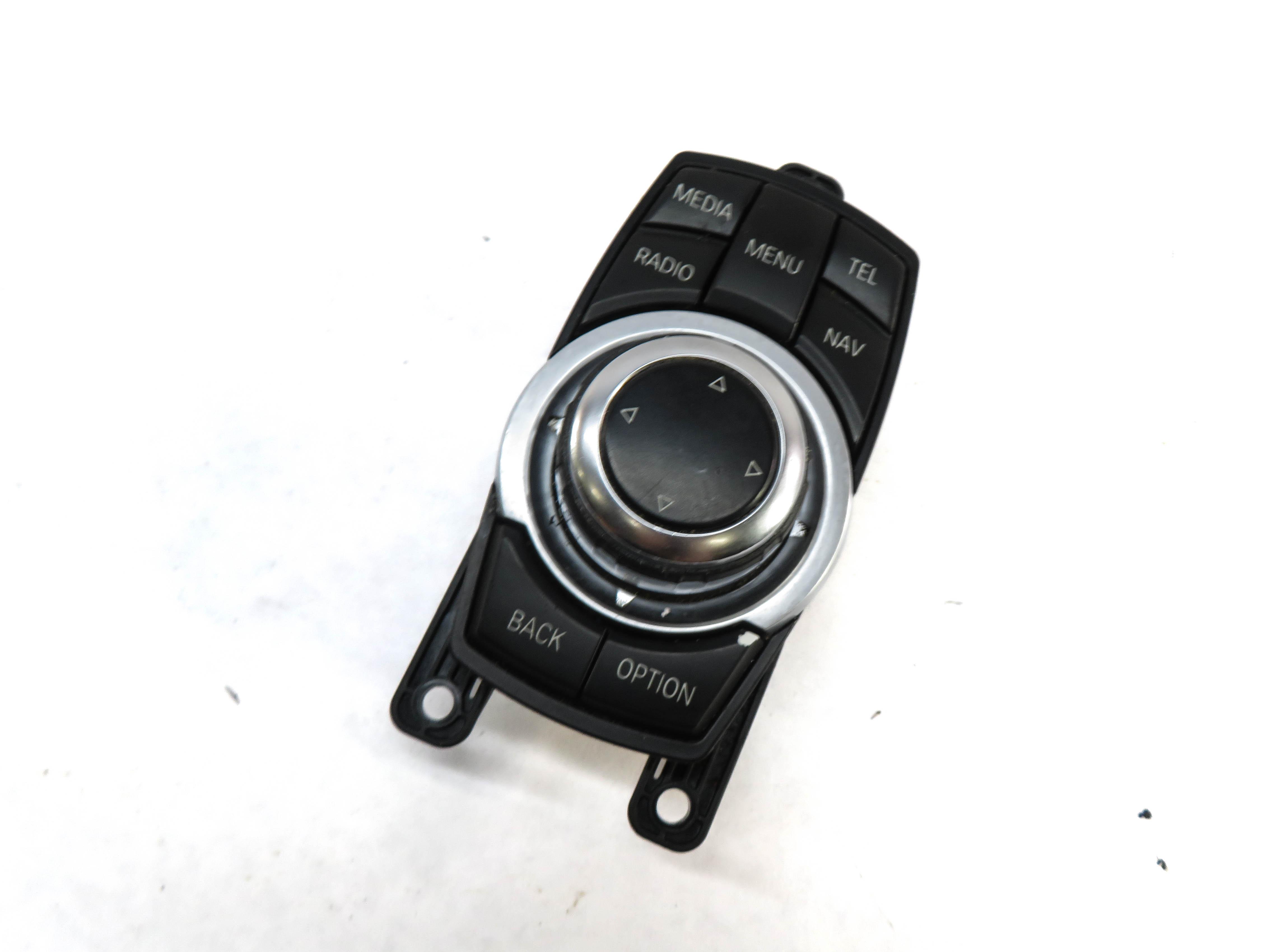 2011 BMW X3 (F25) RADIO STEREO MEDIA GPS NAVIGATION iDRIVE CONTROL KNOB SWITCH — exact item pictured