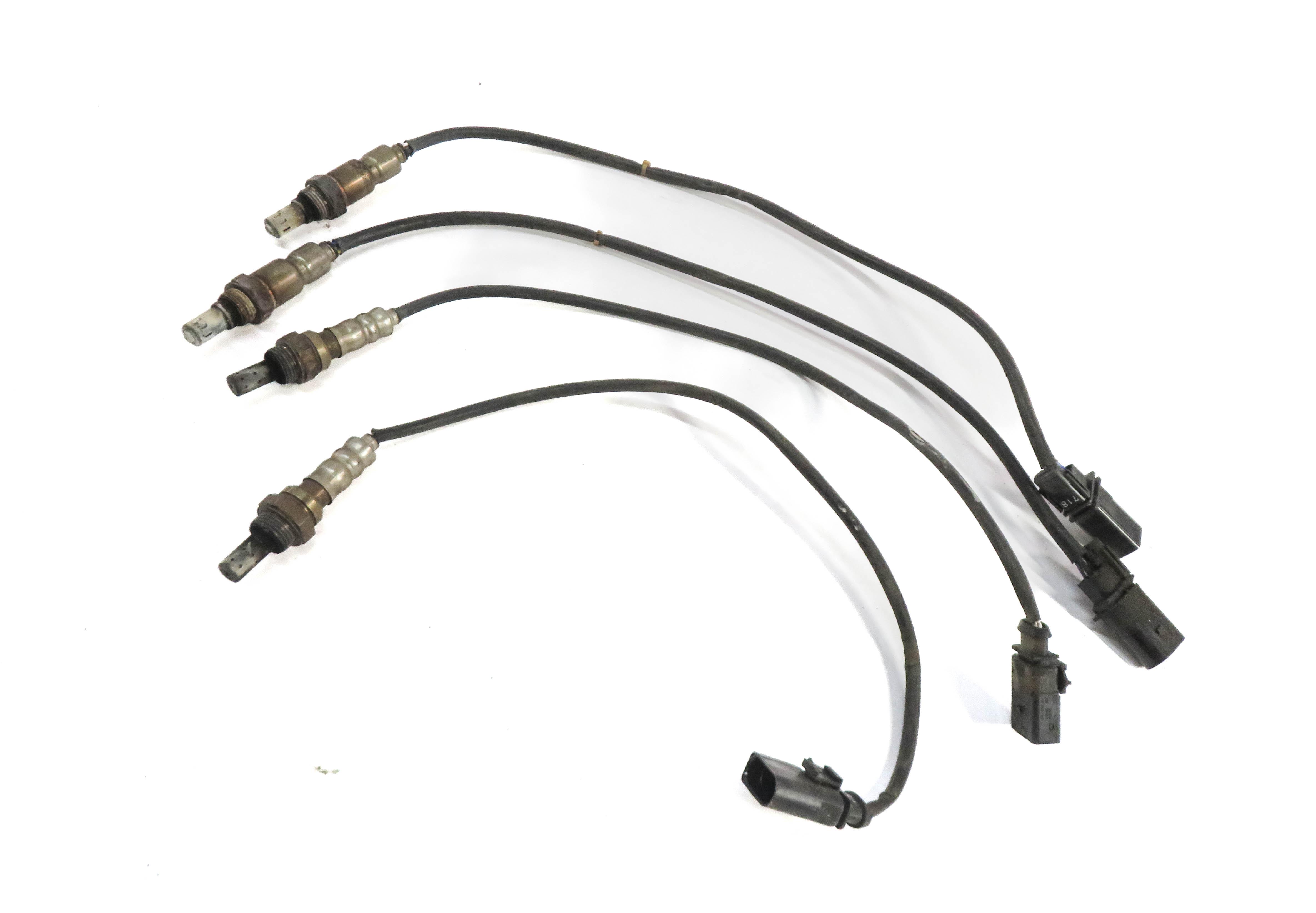 2013 AUDI S4 (B8 8K) 3.0L CGXC PRE POST CAT O2 OXYGEN LAMBDA PROBE SENSOR SET-4 — exact item pictured
