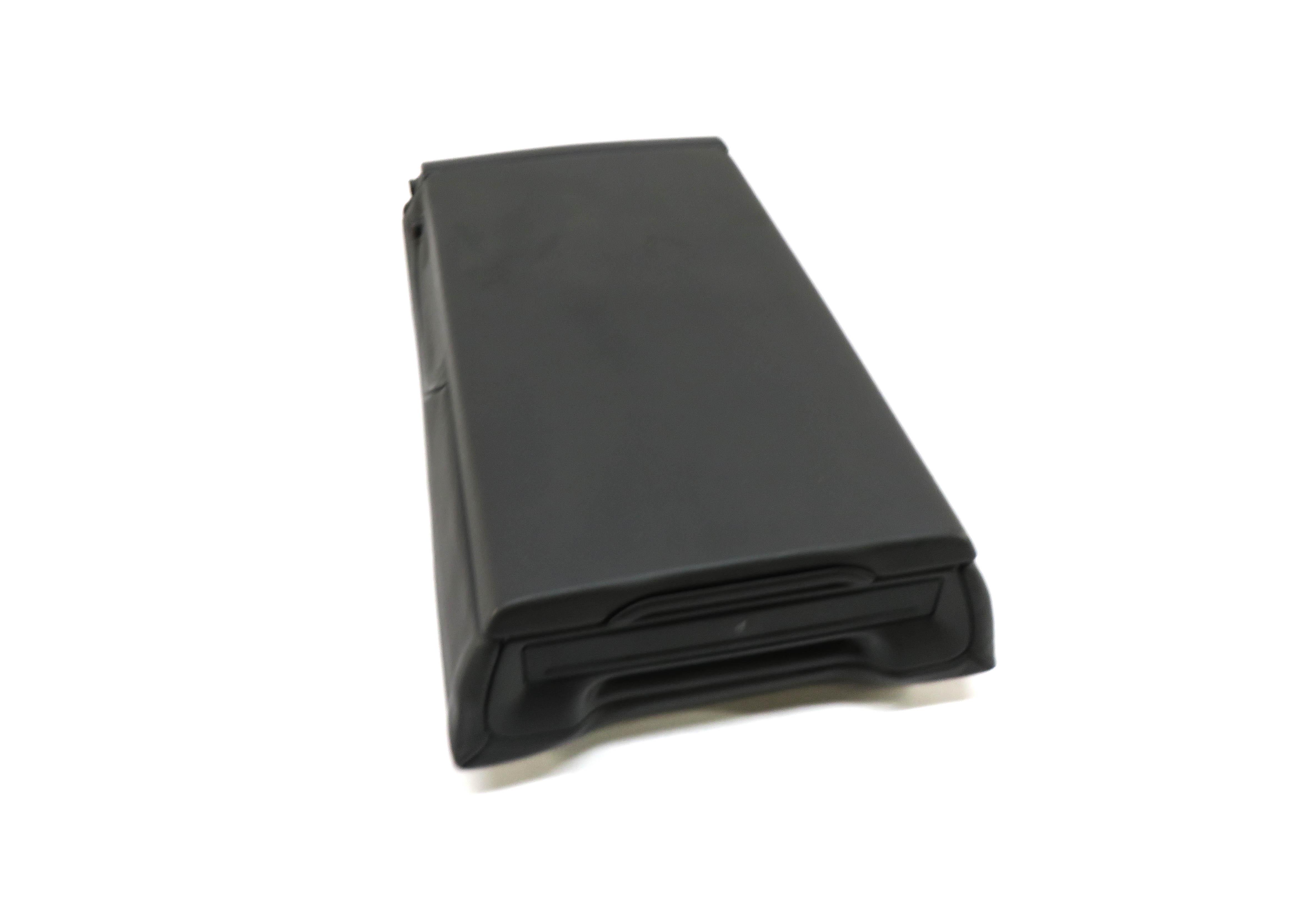 2013 AUDI S4 (B8 8K) REAR CENTER CONSOLE ARMREST STORAGE COMPARTMENT (BLACK) — exact item pictured