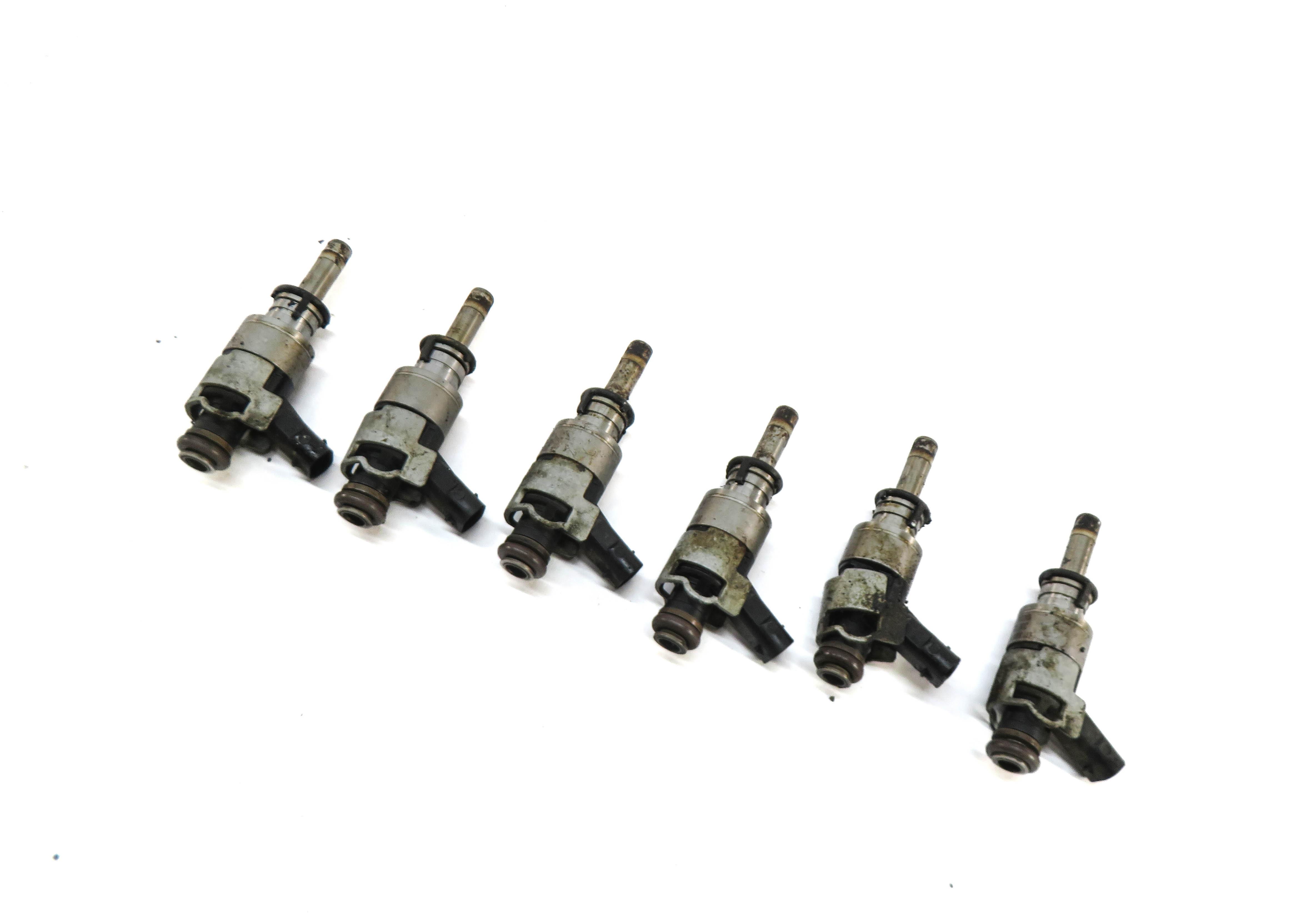 2011-2015 AUDI A6 A7 A8 Q5 Q7 S4 S5 (C7 D4 4L B8 8R 8T) 3.0L FUEL INJECTOR SET — exact item pictured
