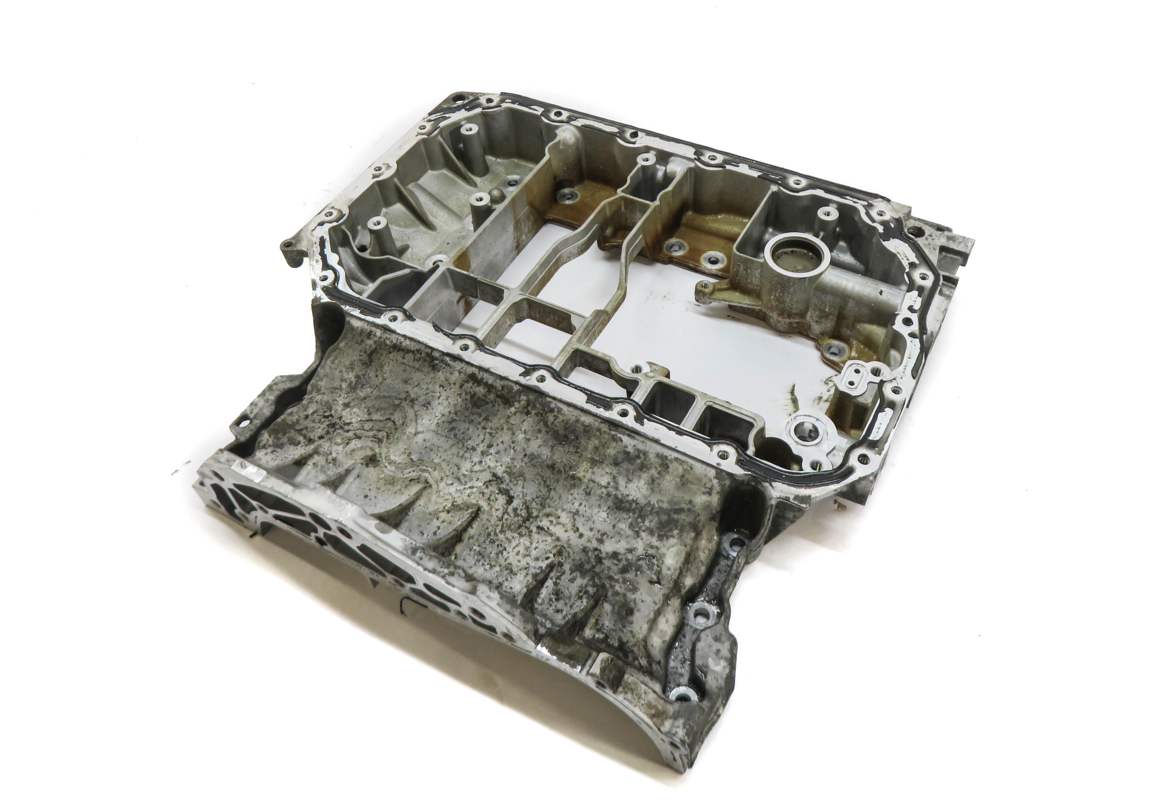2013 AUDI S4 (B8 8K) 3.0L CGXC SUPERCHARGED ENGINE UPPER OIL PAN CRADLE — exact item pictured