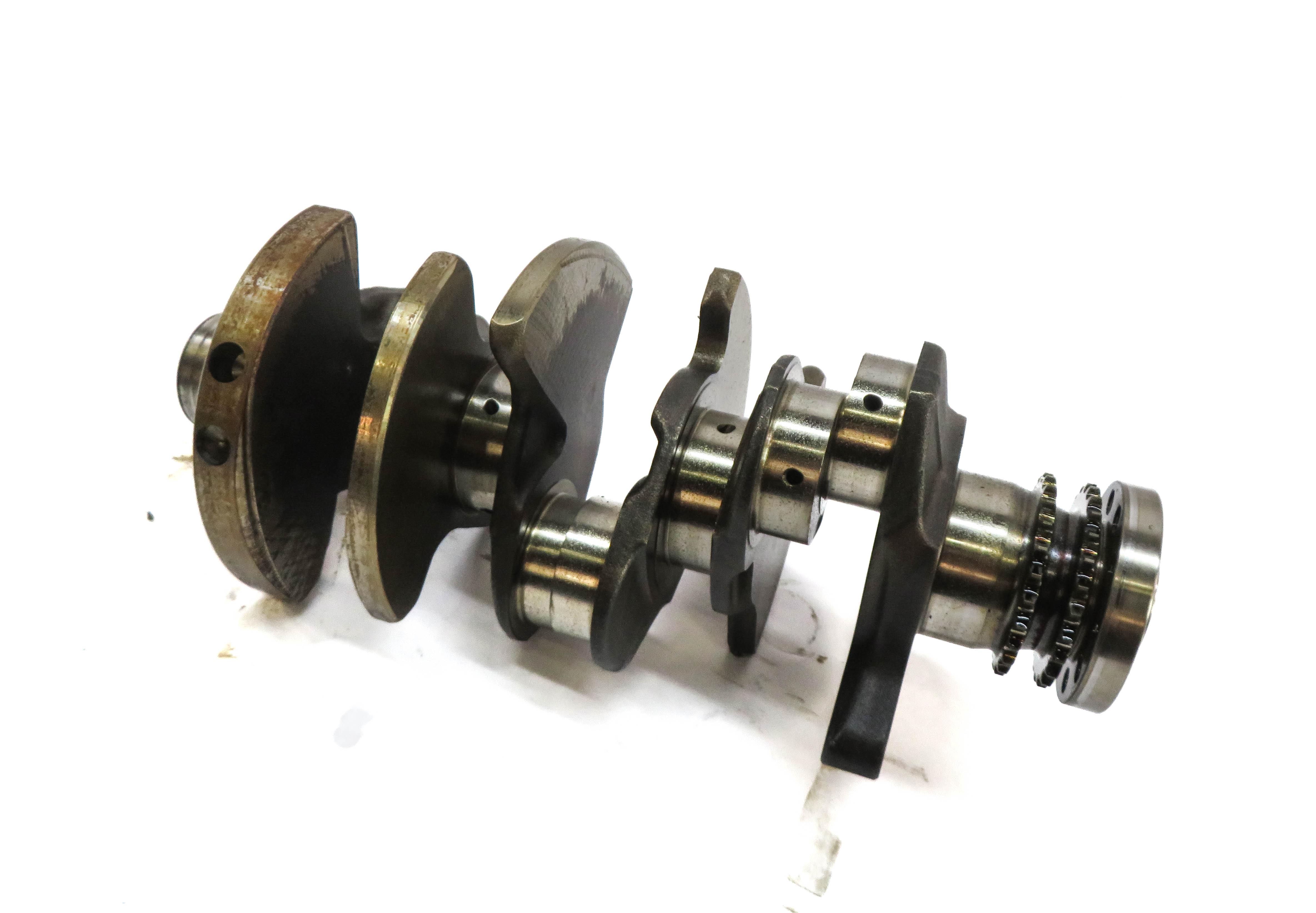 2013 AUDI S4 (B8 8K) 3.0L CGXC SUPERCHARGED ENGINE CRANKSHAFT CRANK SHAFT — exact item pictured