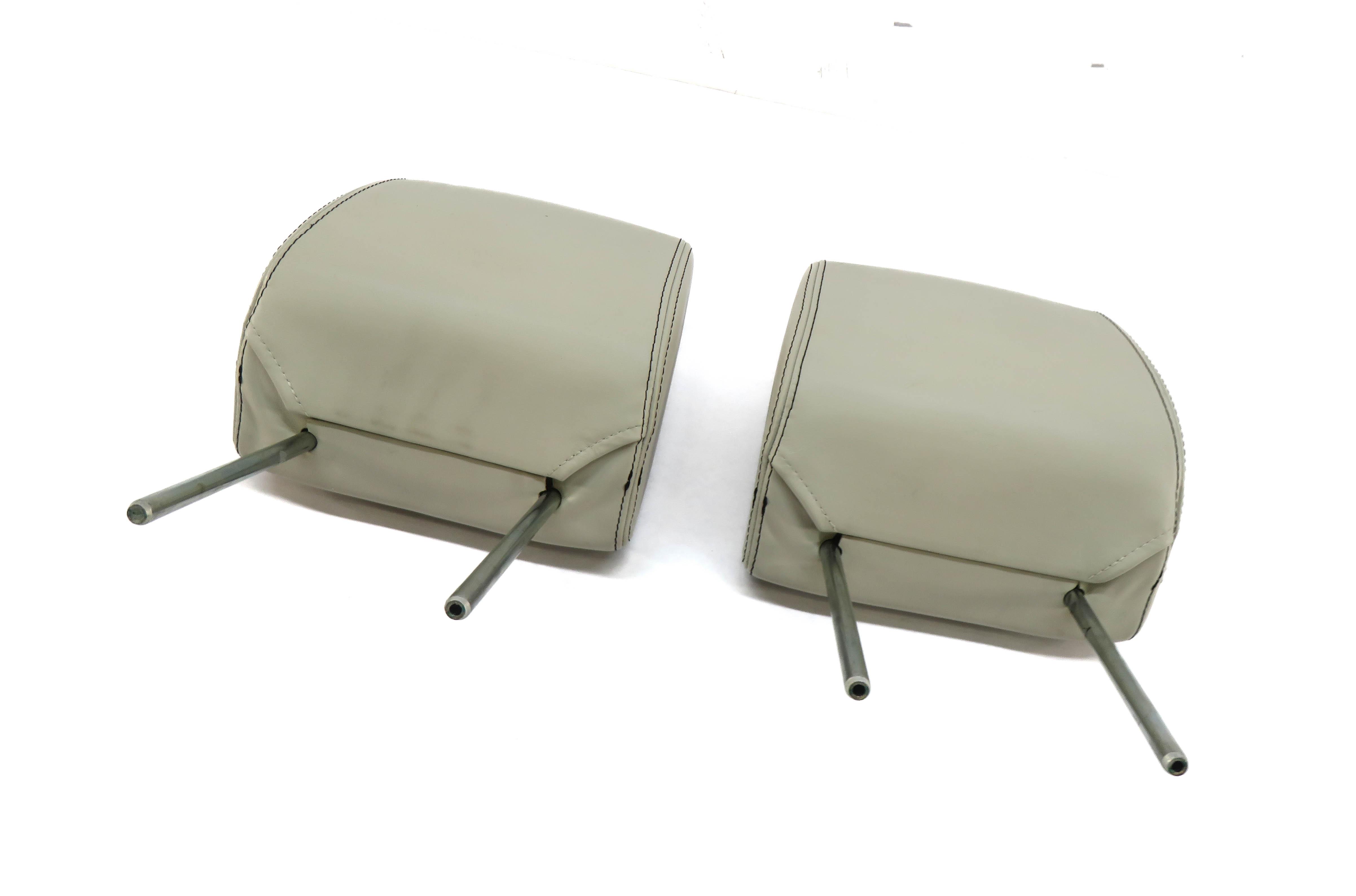 2013 RANGE ROVER SPORT (L320) FRONT LEFT & RIGHT SEAT HEADREST SET-2 (IVORY) — exact item pictured