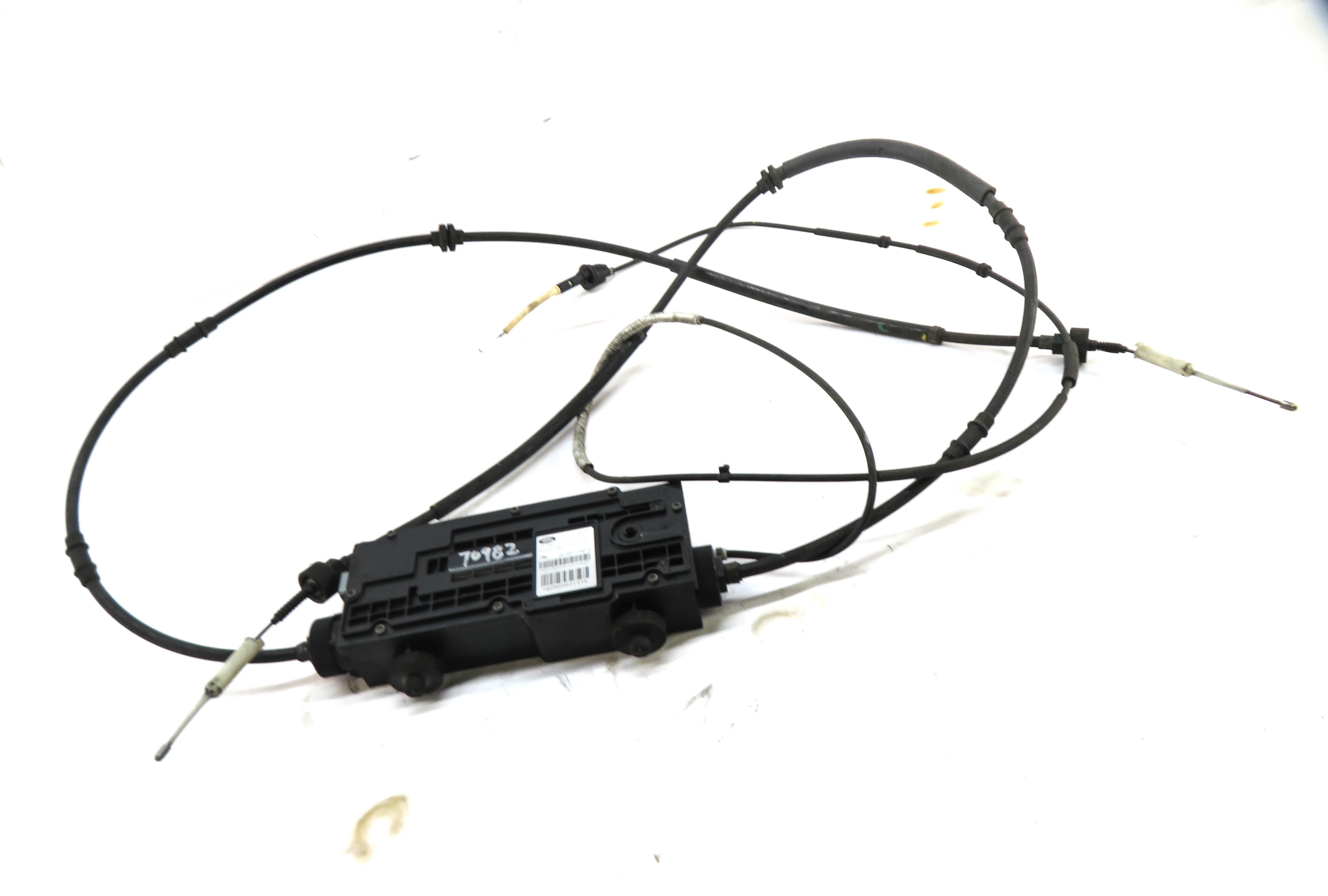 2013 RANGE ROVER SPORT (L320) EMERGENCY PARKING BRAKE ACTUATOR MOTOR w/ CABLES — exact item pictured