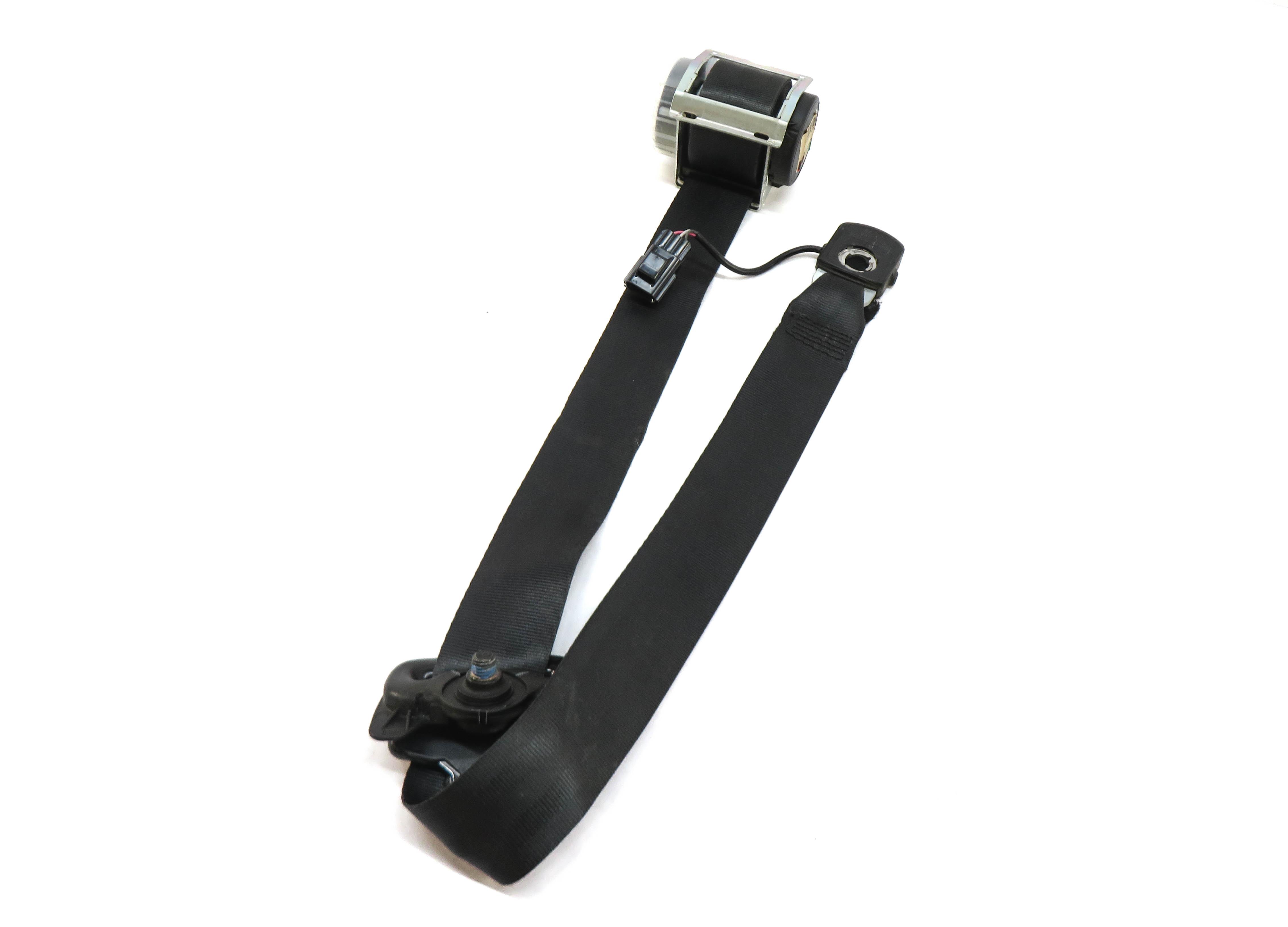 2010 RANGE ROVER SPORT (L320) REAR RIGHT 2ND ROW SEATBELT RETRACTOR (BLACK) — exact item pictured