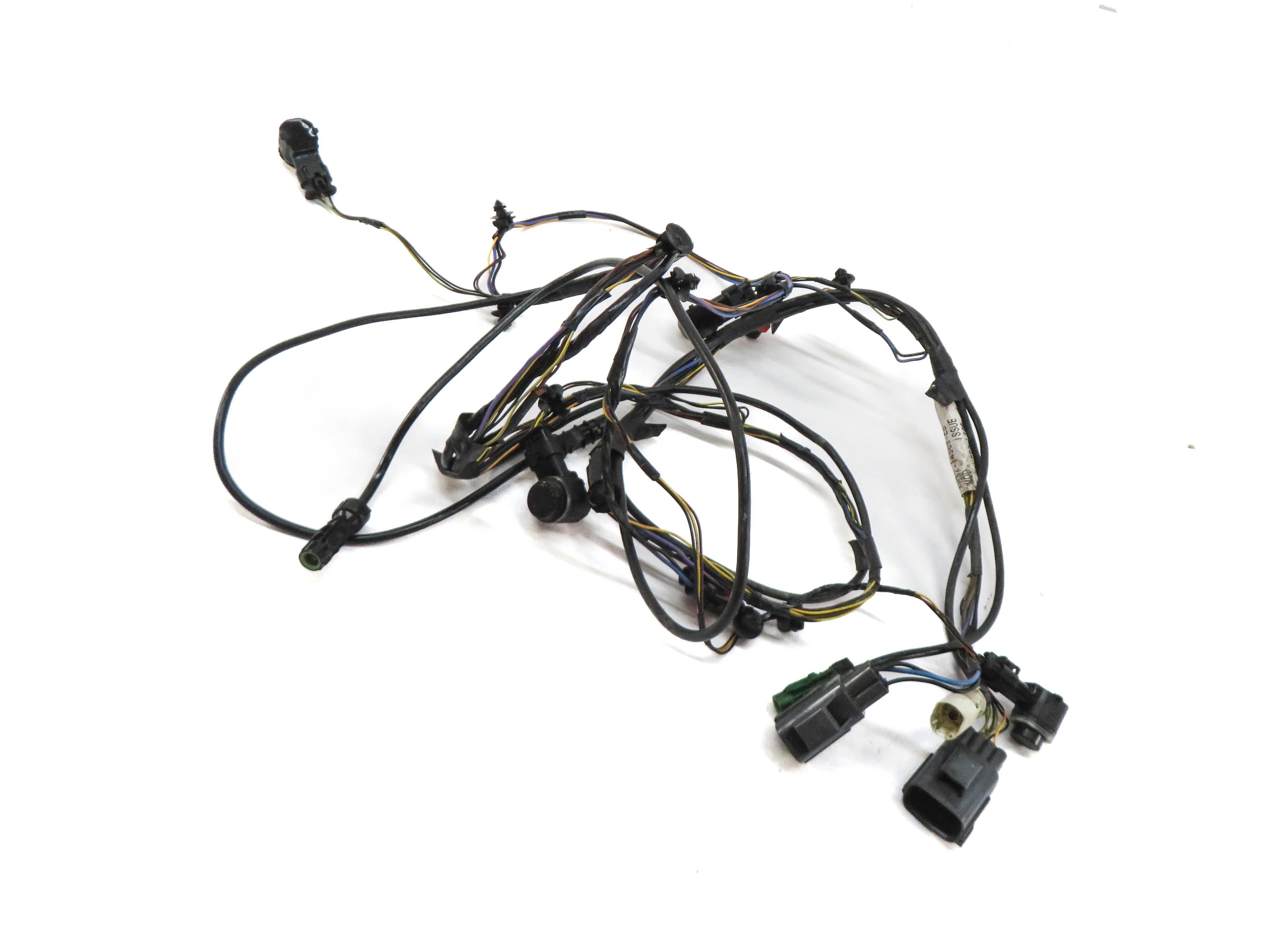 2010 RANGE ROVER SPORT (L320) FRONT PARK ASSIST PDC SENSOR SET/4 w/ WIRE HARNESS — exact item pictured
