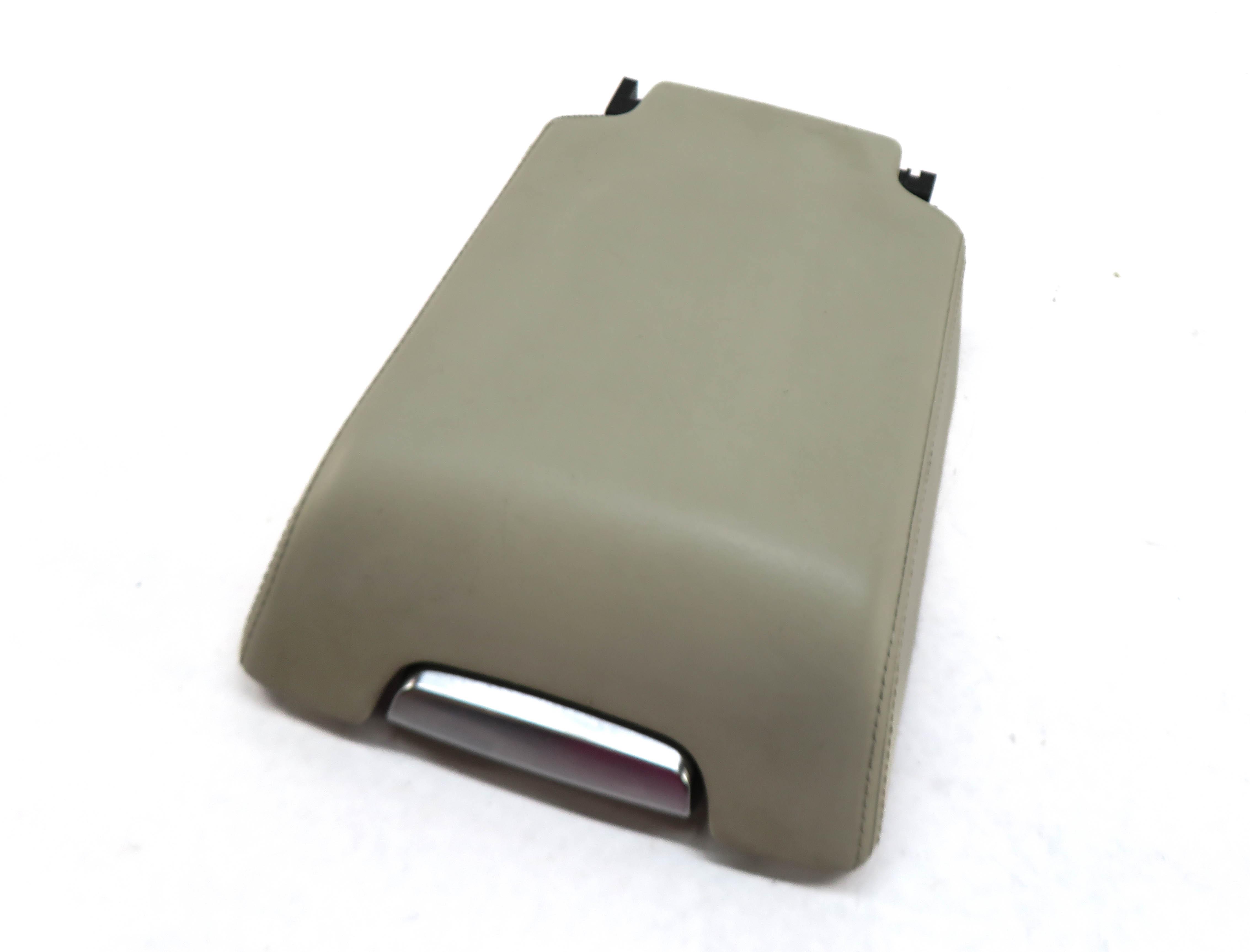 10-13 RANGE ROVER SPORT (L320) FRONT CENTER CONSOLE ARMREST LID (IVORY LEATHER) — exact item pictured
