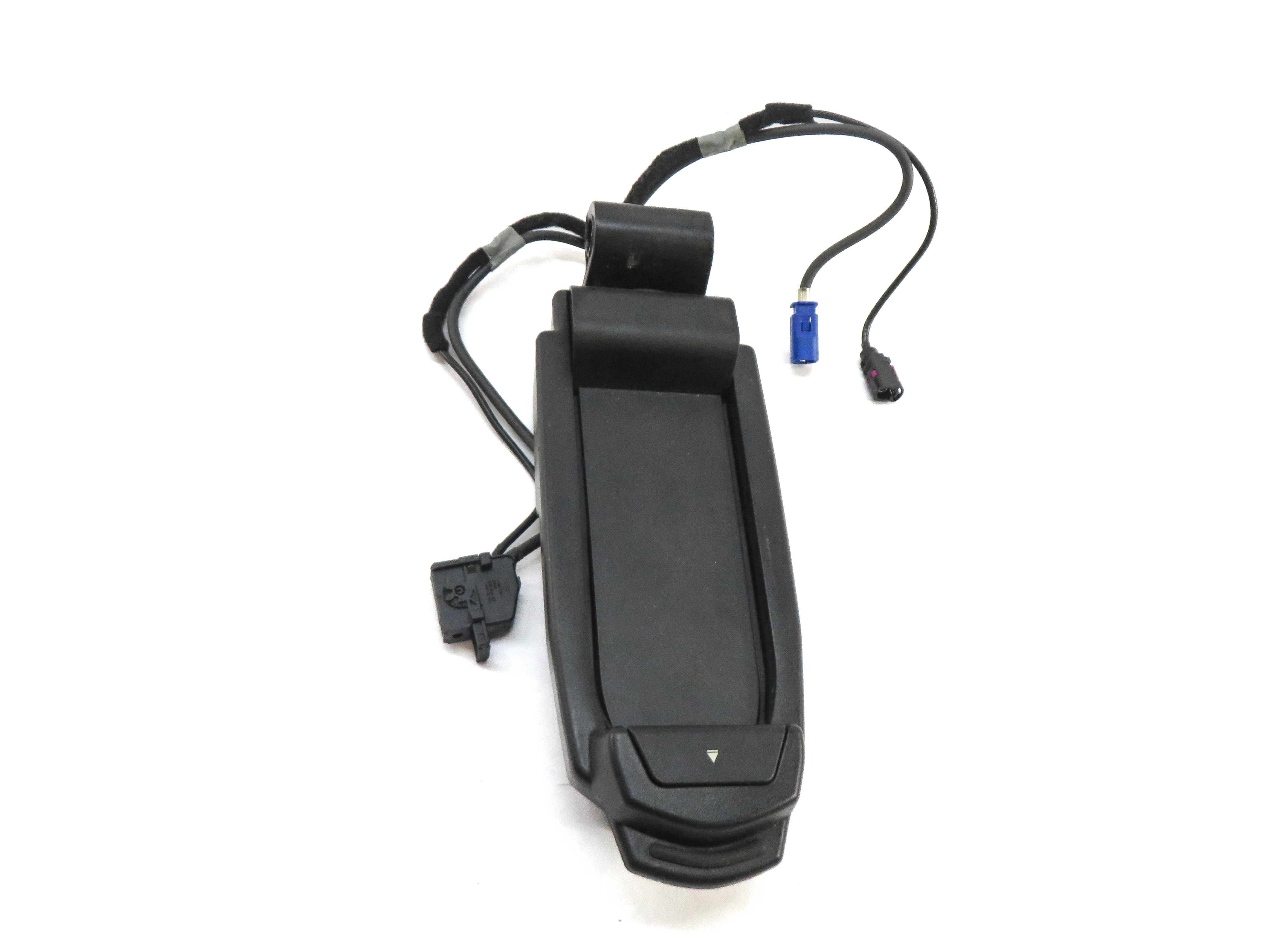 2015 BMW X1 (E84) FRONT CENTER CONSOLE CELL PHONE SNAP IN CRADLE CARRIER — exact item pictured