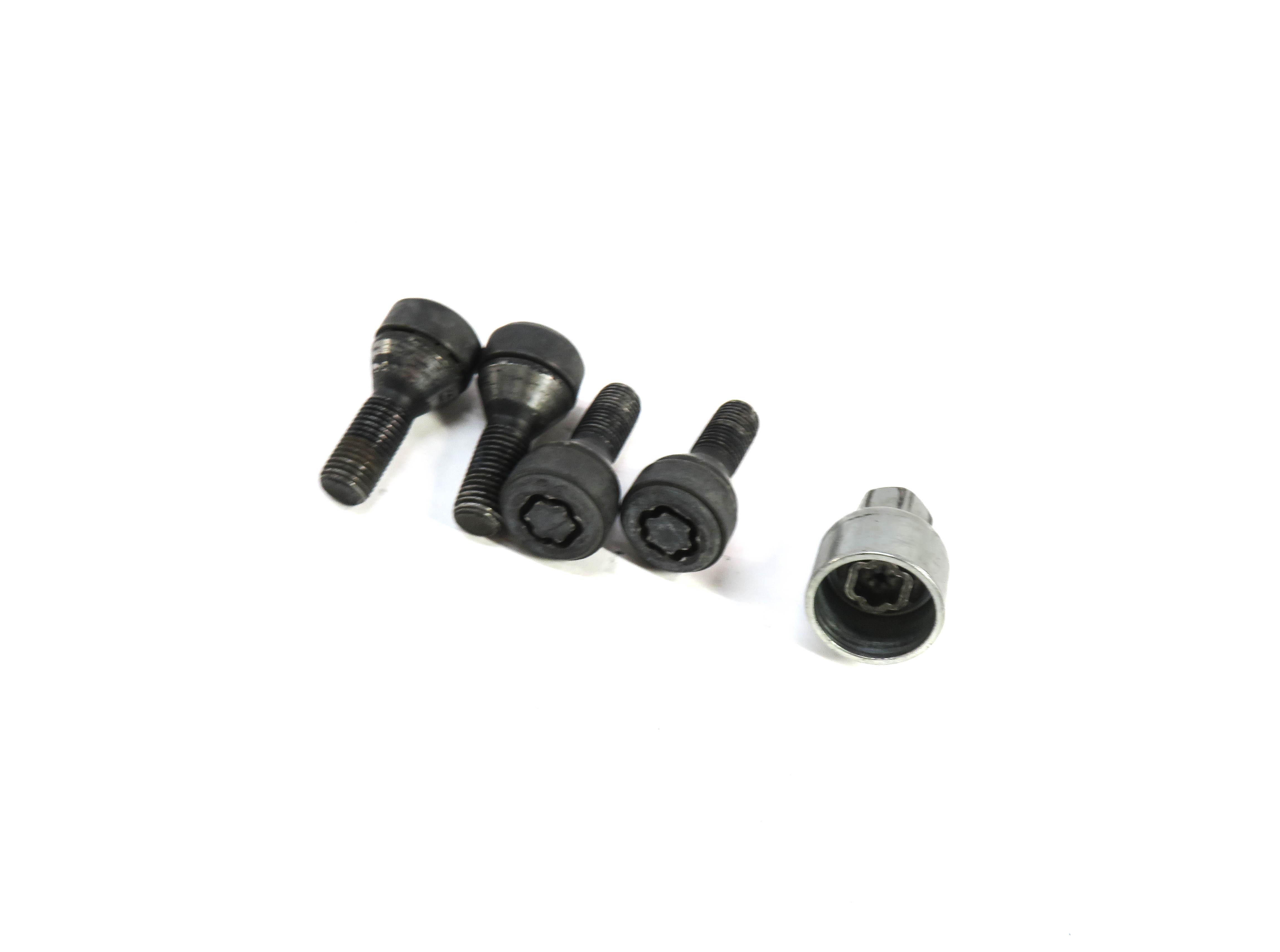 2015 BMW X1 (E84) LUG NUT WHEEL BOLT LOCK & KEY SET — exact item pictured