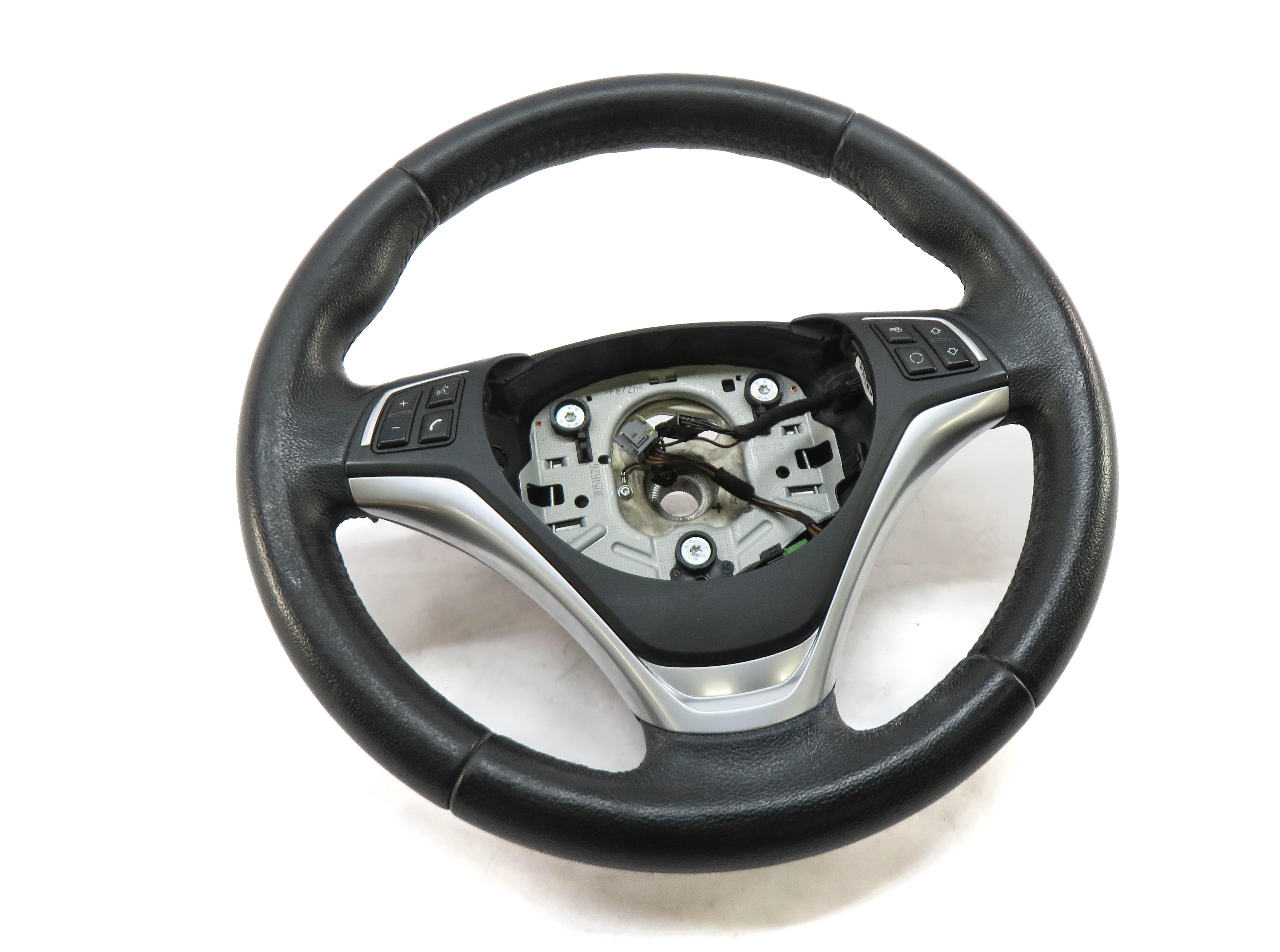 2013-2015 BMW X1 (E84) LEFT DRIVER SPORT STEERING WHEEL w/ SWITCHES — exact item pictured
