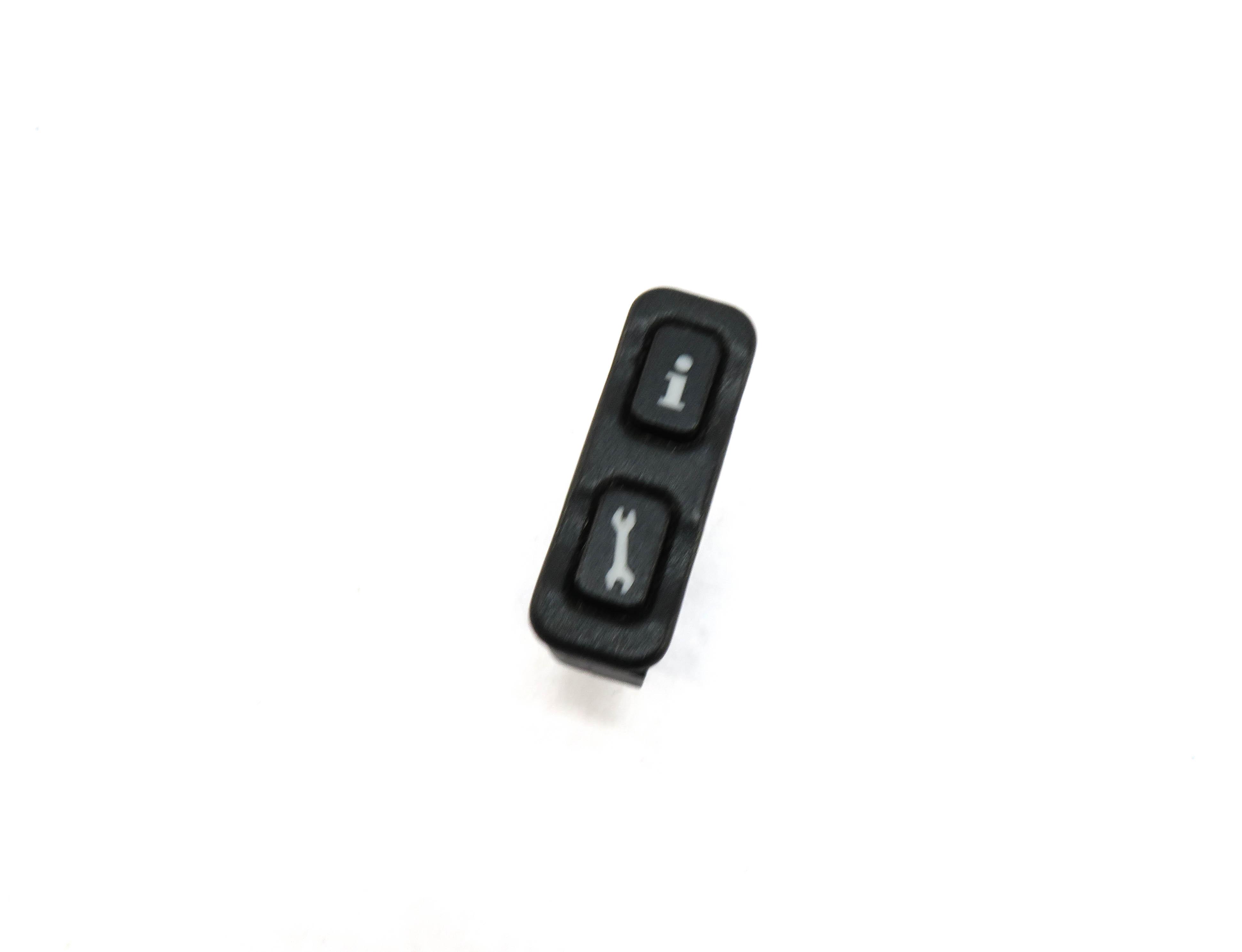 2011 MERCEDES GL350 (X164) CENTER CONSOLE INFORMATION SERVICE SWITCH BUTTON — exact item pictured
