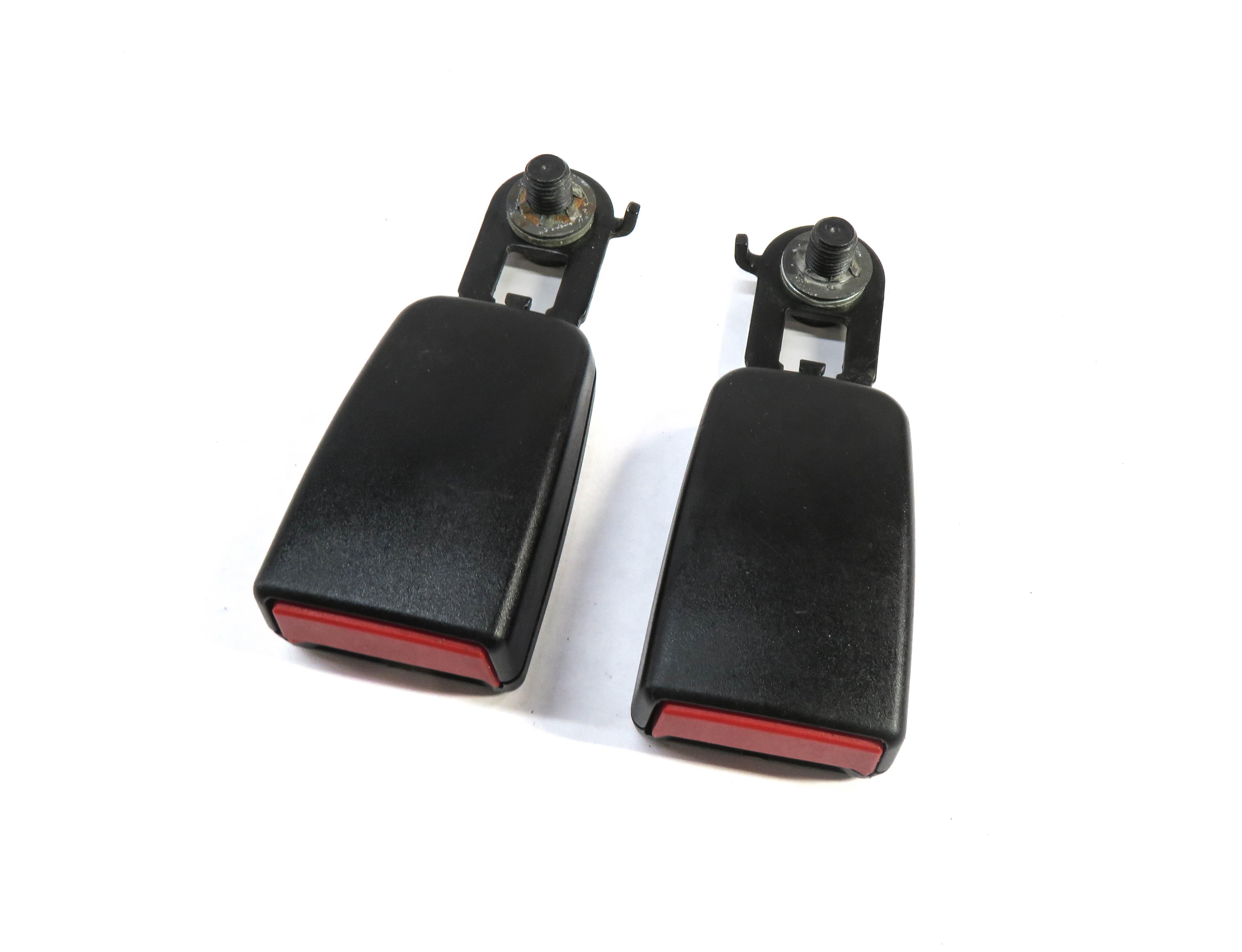2011 MERCEDES GL350 (X164) REAR 3rd THIRD ROW SEAT SEATBELT BUCKLE RECEIVER SET — exact item pictured